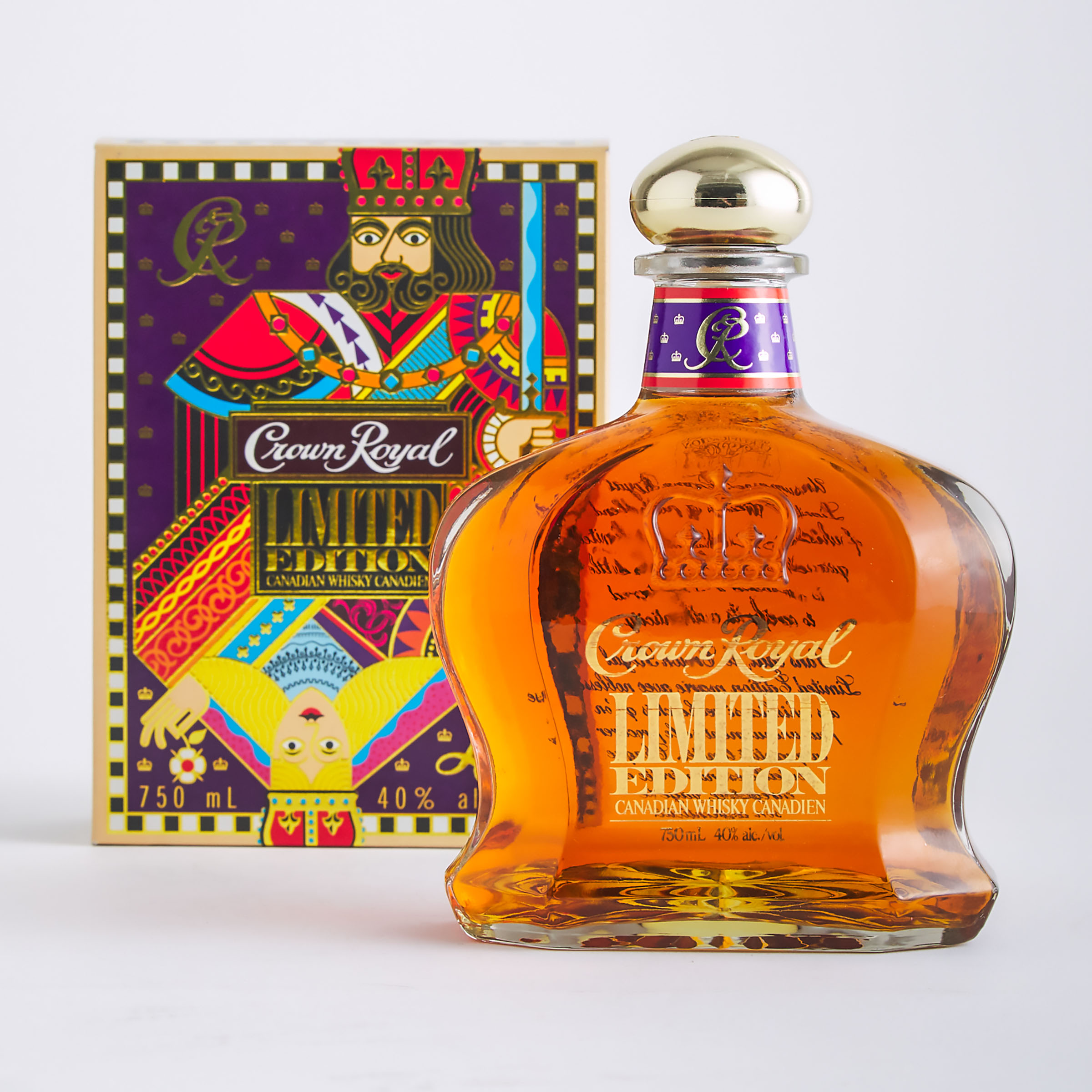 CROWN ROYAL LIMITED EDITION CANADIAN WHISKY (ONE 750 ML)