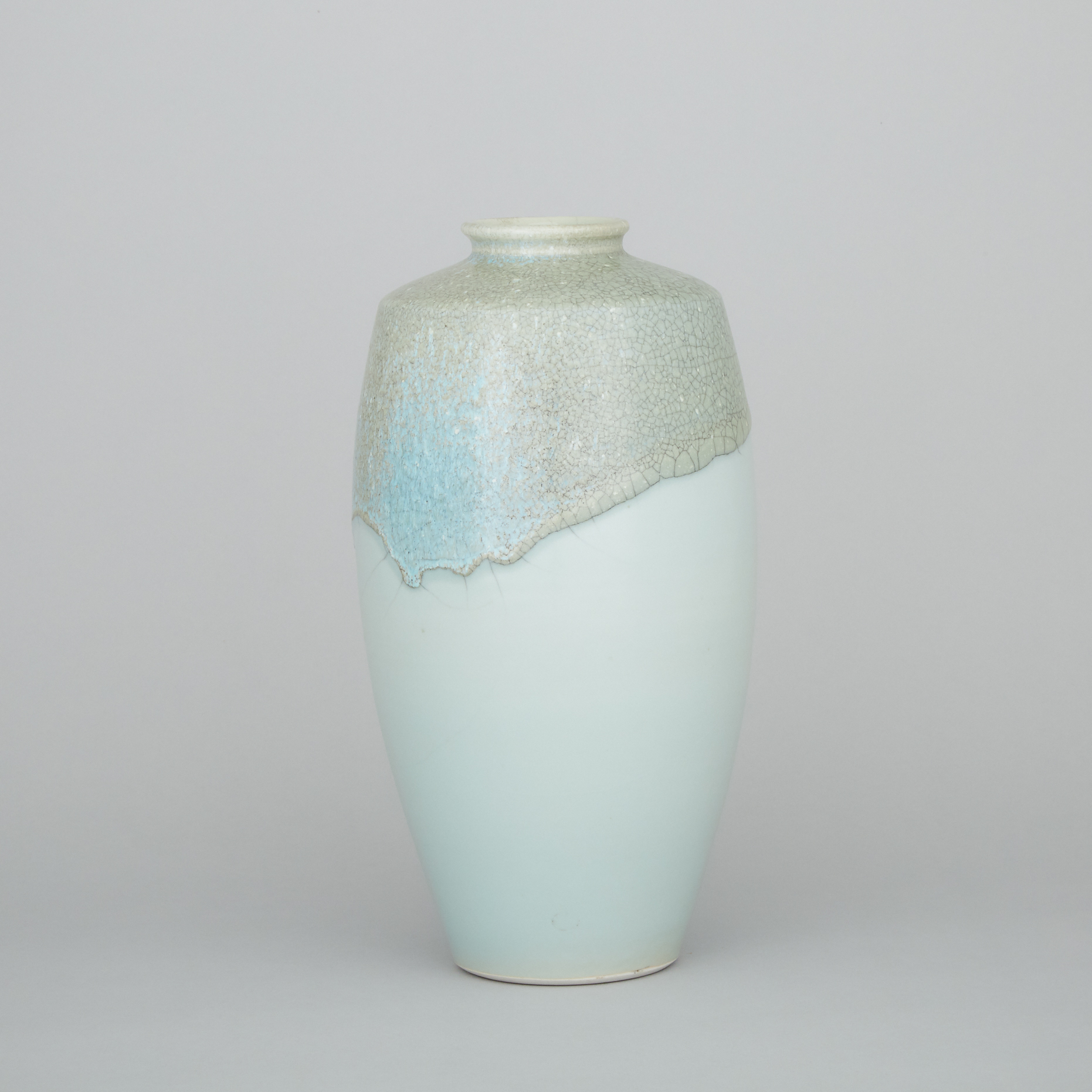 Harlan House (Canadian, b.1943), Celadon Glazed Vase, 1992