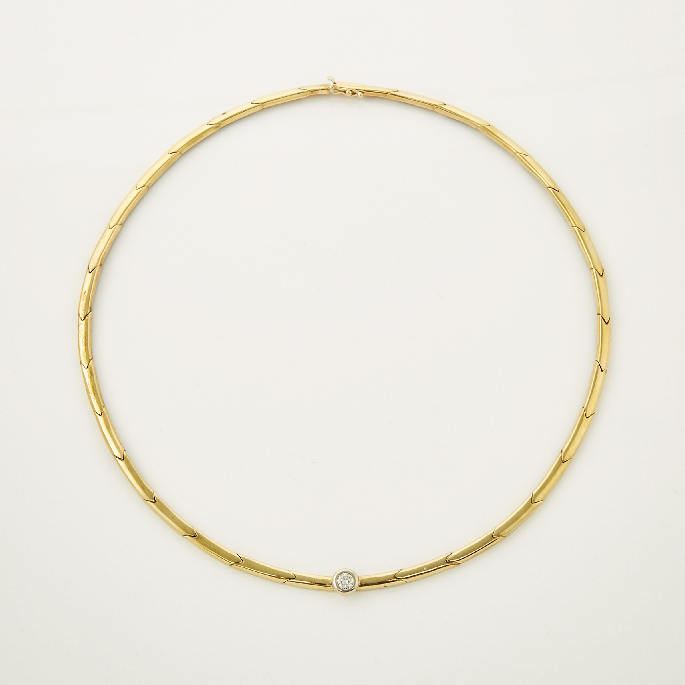 Birks 14k Yellow Gold Collar Necklace