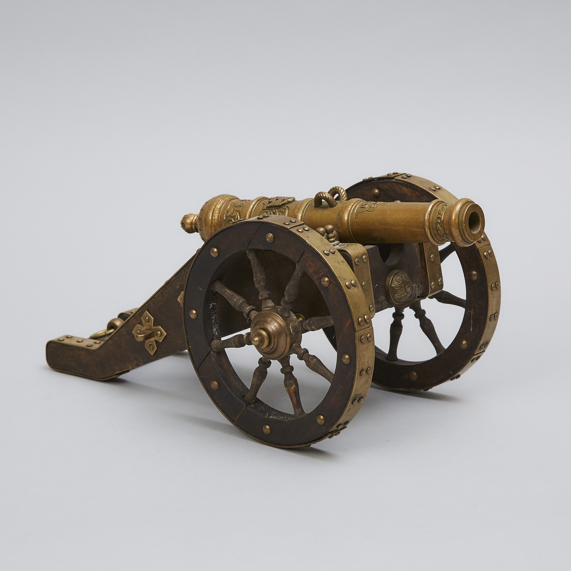 Model of a Napoleonic Russian Tula Arsenal Field Cannon, early-mid 20th century