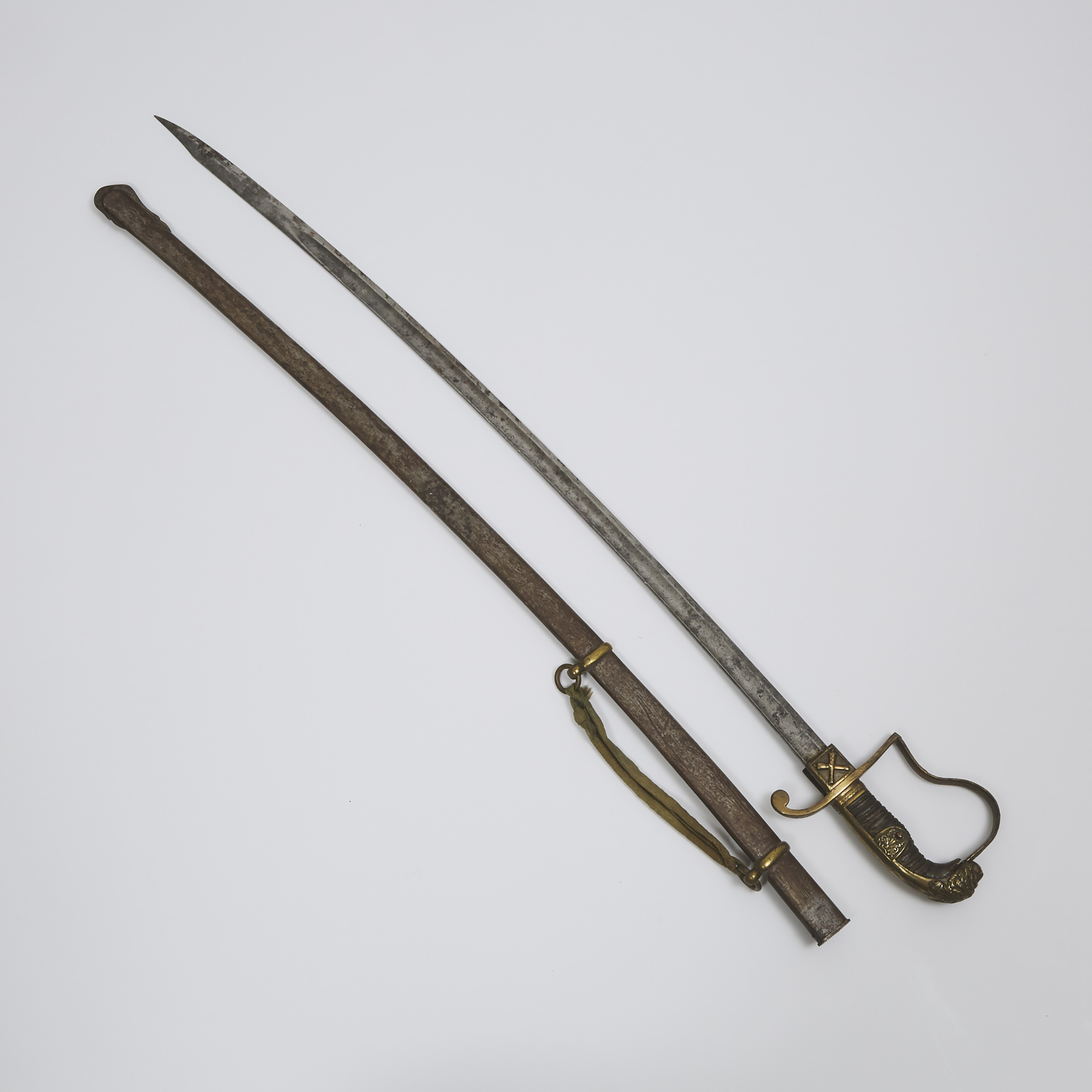 German Artillery Officer's Sword, 19th century