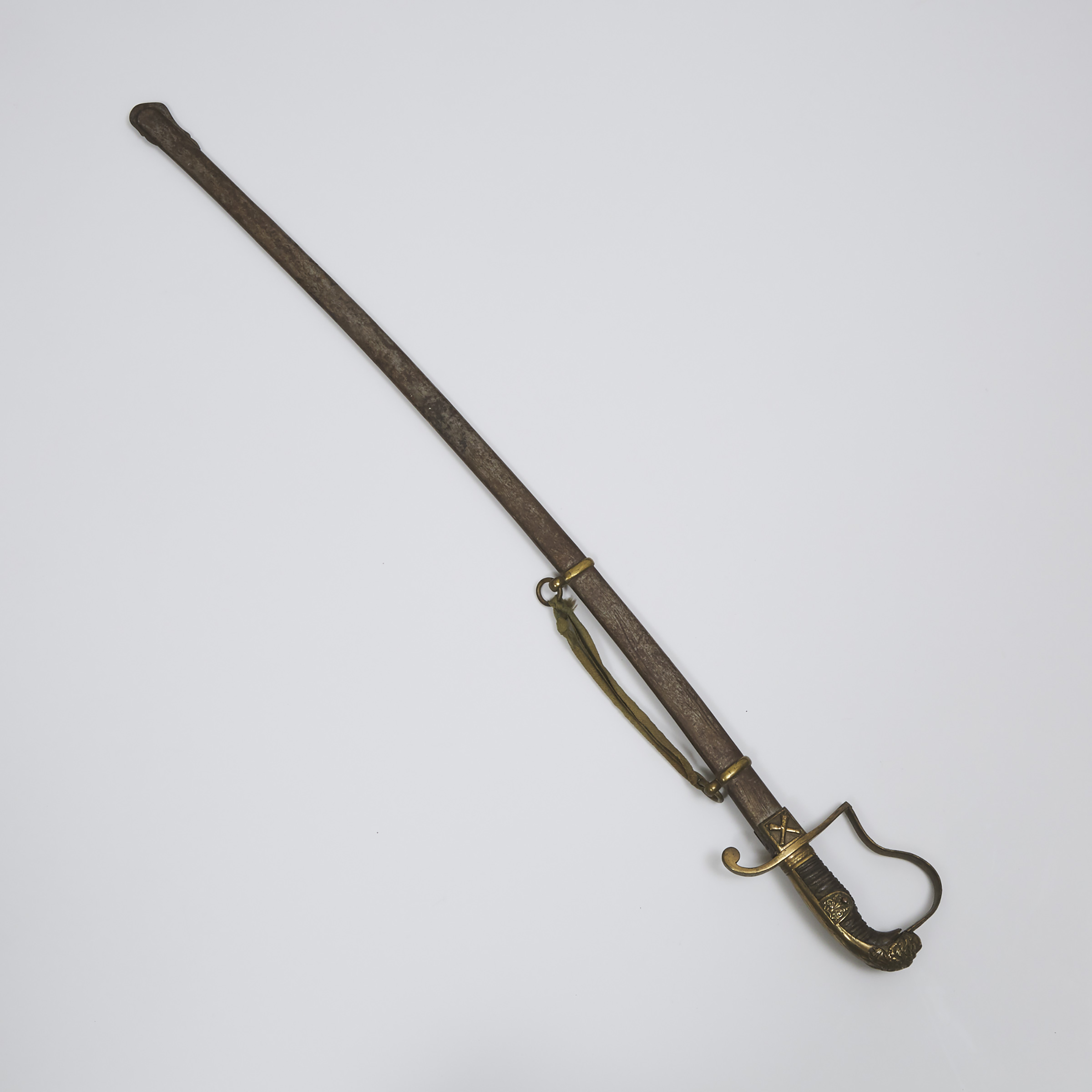 German Artillery Officer's Sword, 19th century