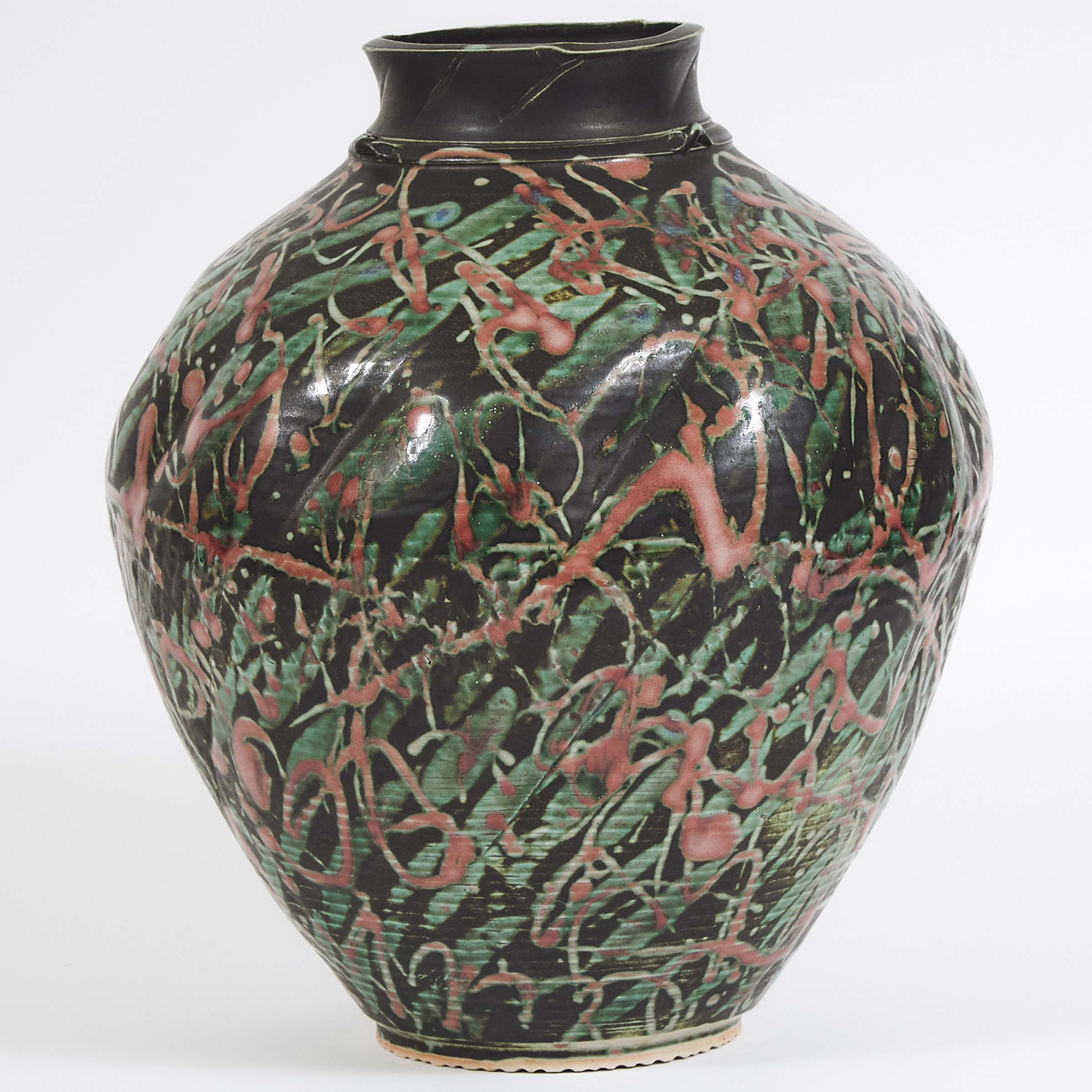 Kayo O'Young (Canadian, b.1950), Large 'Rainforest' Vase, 1993