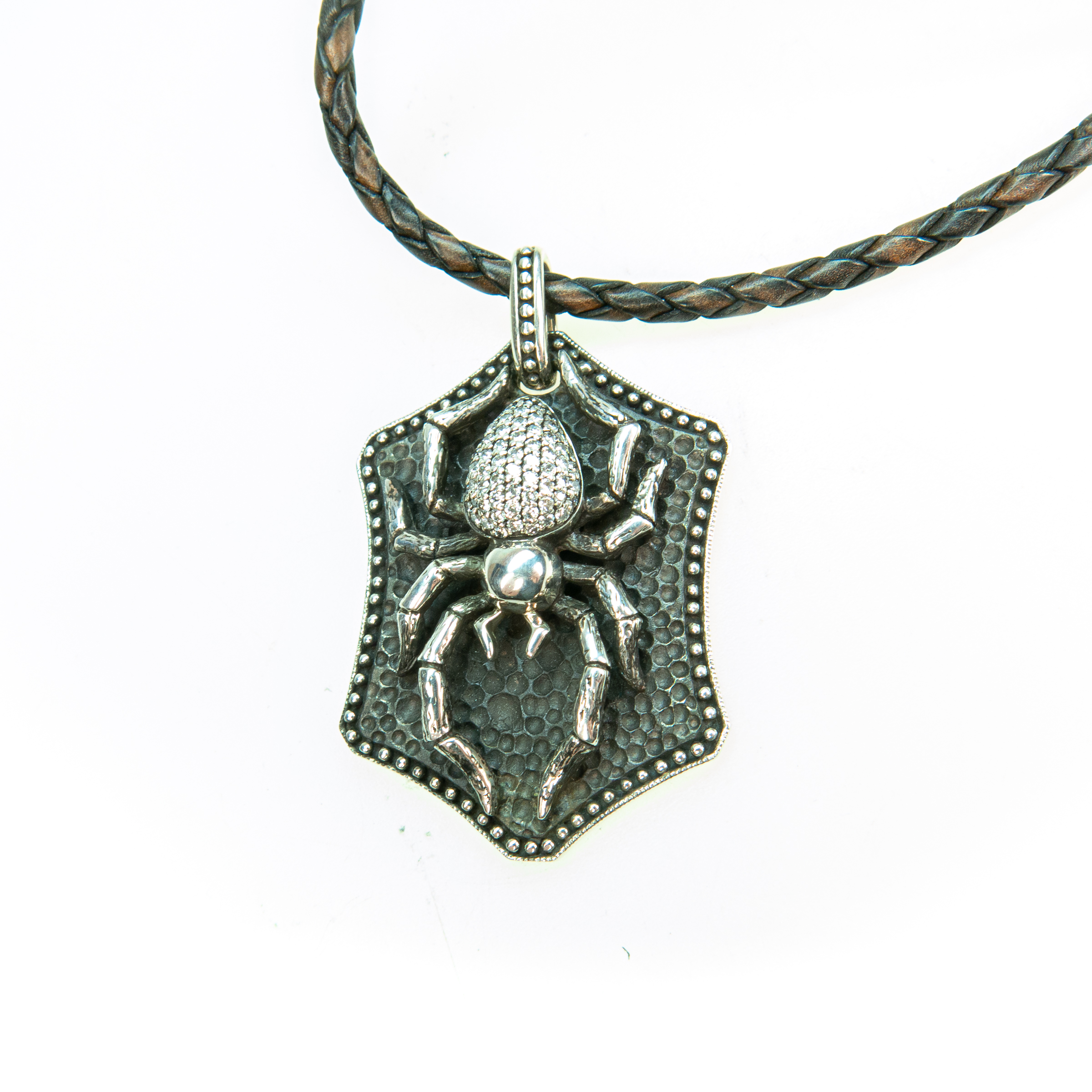 Sterling Silver 'Spider' Pendant