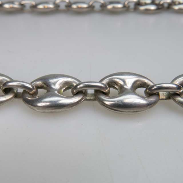 Silver Naval Link Chain