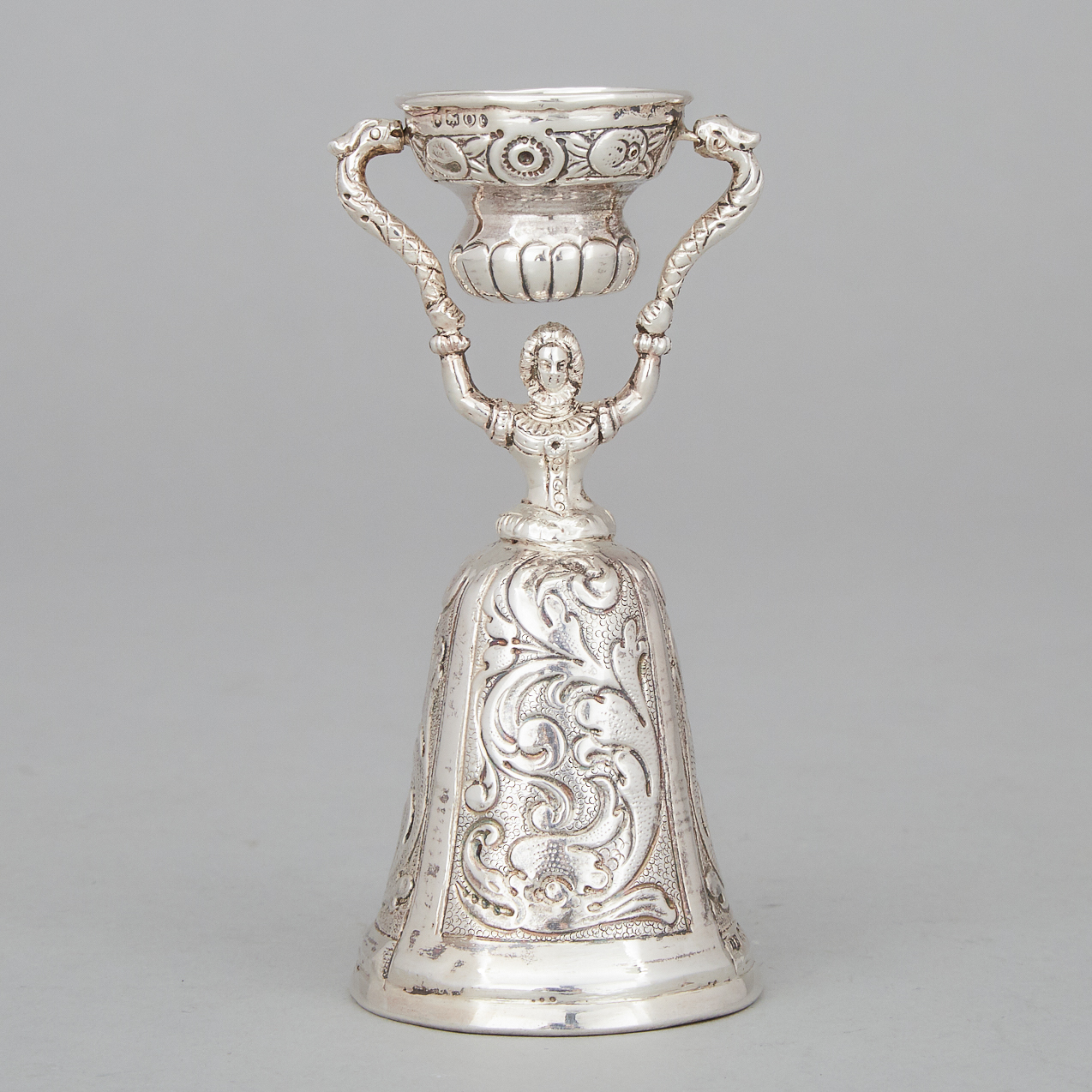 German Silver Wager Cup, Gebrüder Gutgesell, Hanau, c.1889