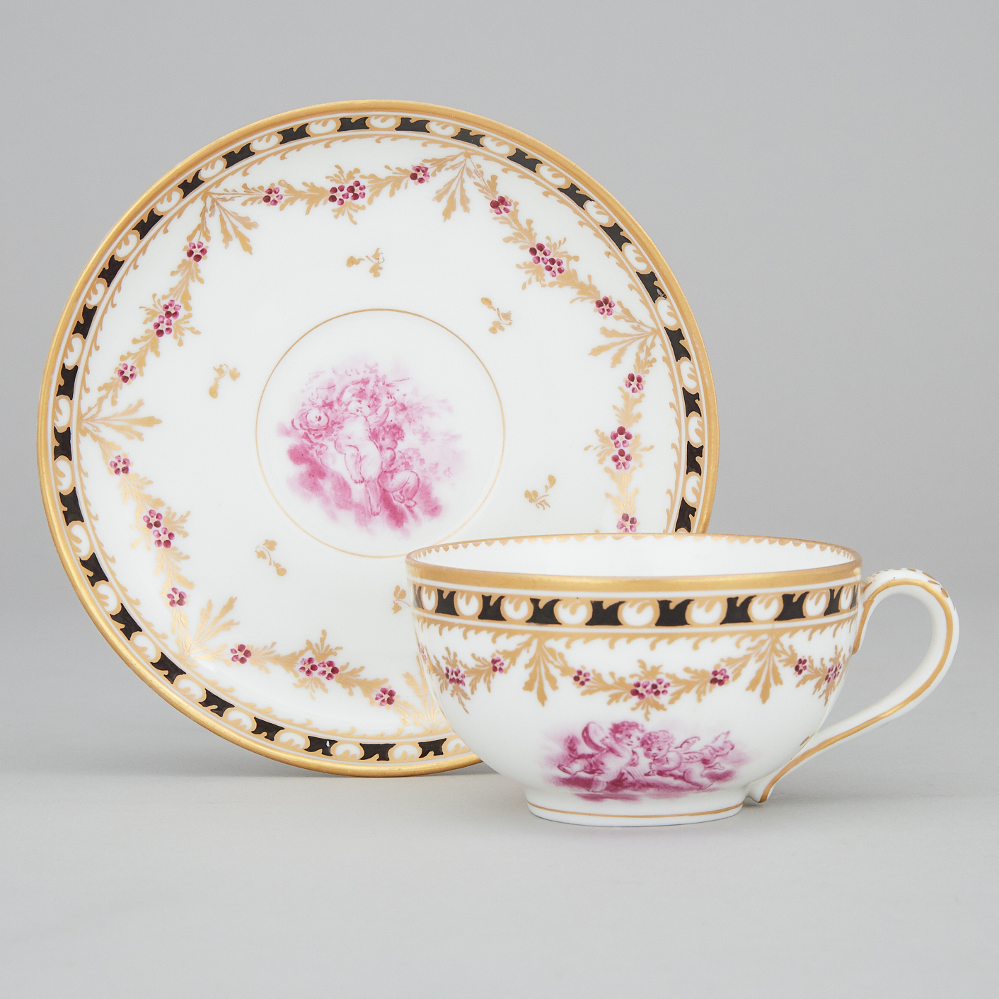 Nyon Cup and Saucer, c.1781-1813