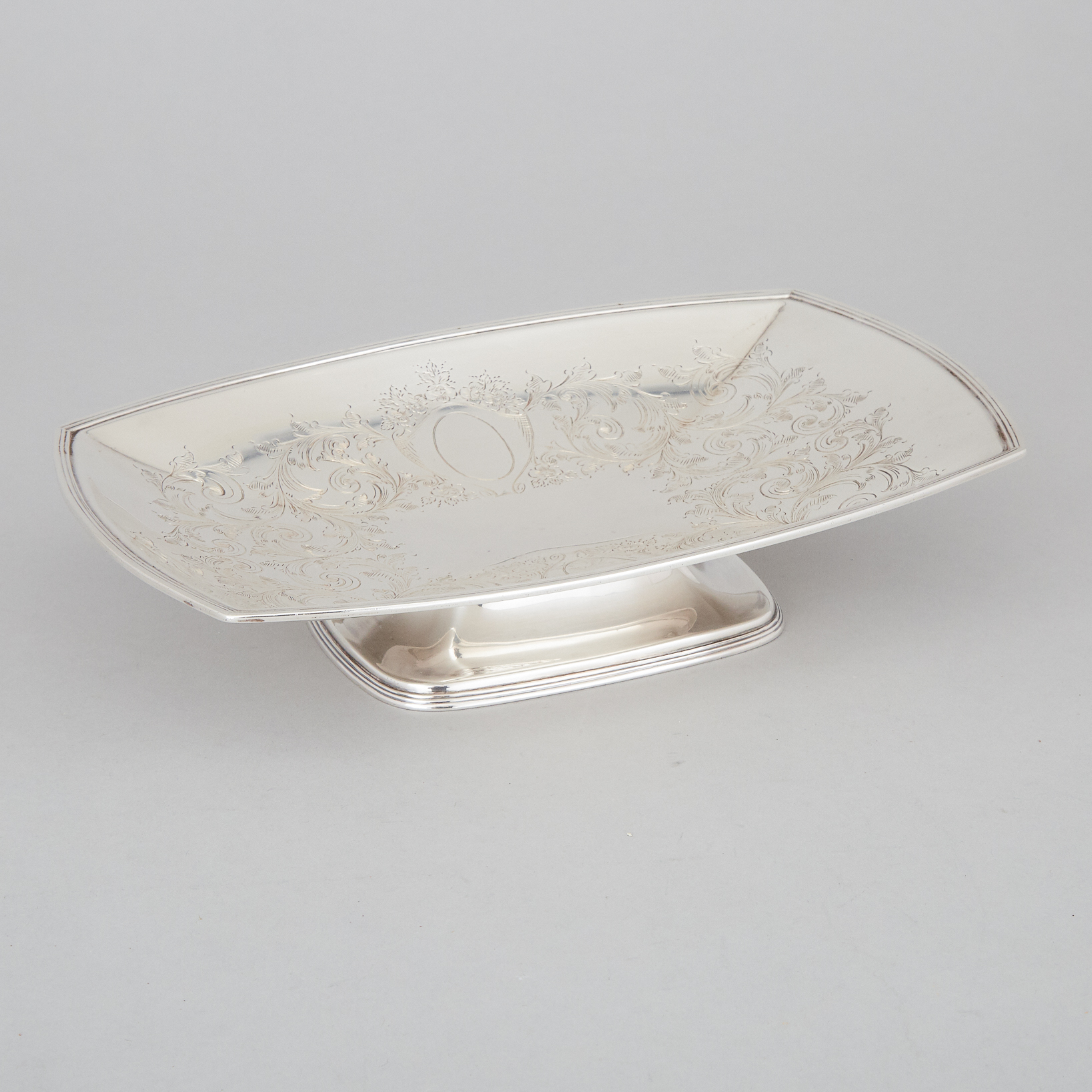 English Silver Oblong Dish, Cooper Bros. & Sons, Sheffield, 1926