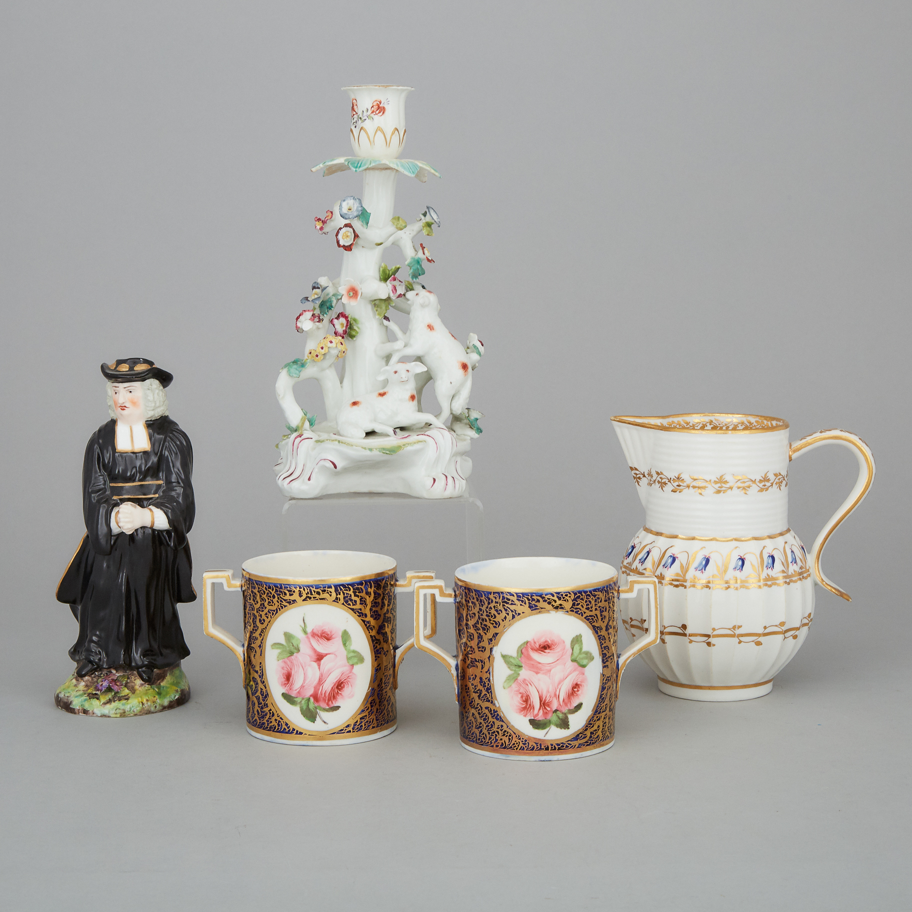 Group of Derby Porcelain, late 18th/19th century