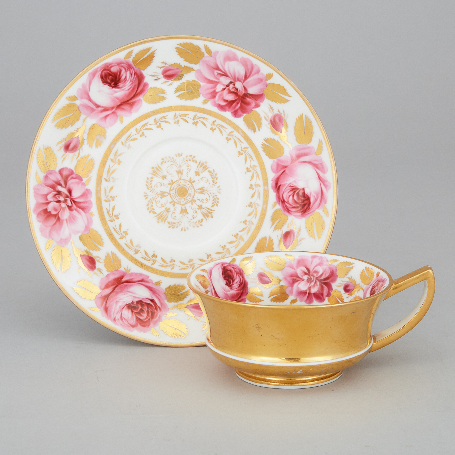 Vienna Cup and Saucer, c.1827