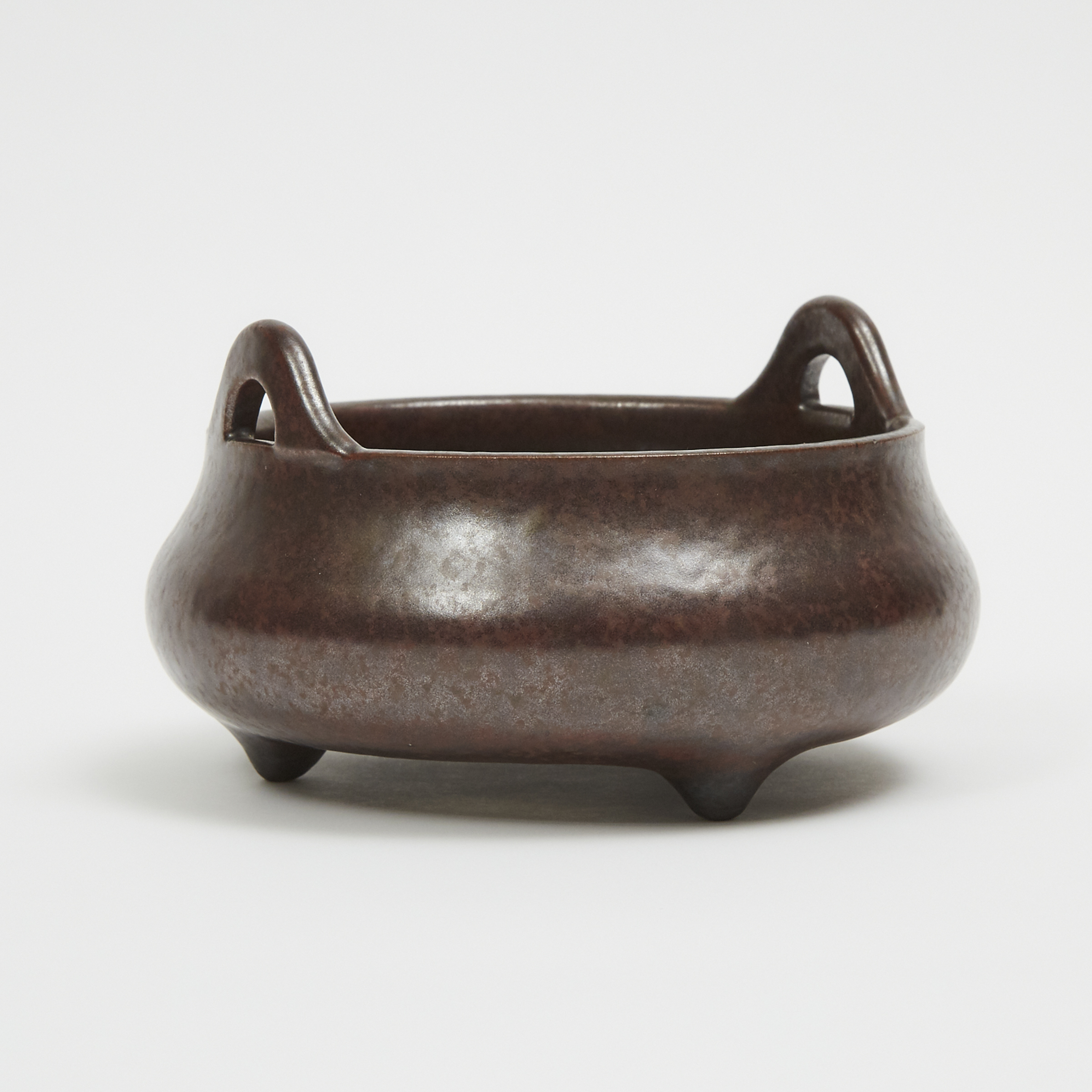 An Imitation-Bronze Porcelain Censer, Yongzheng Mark