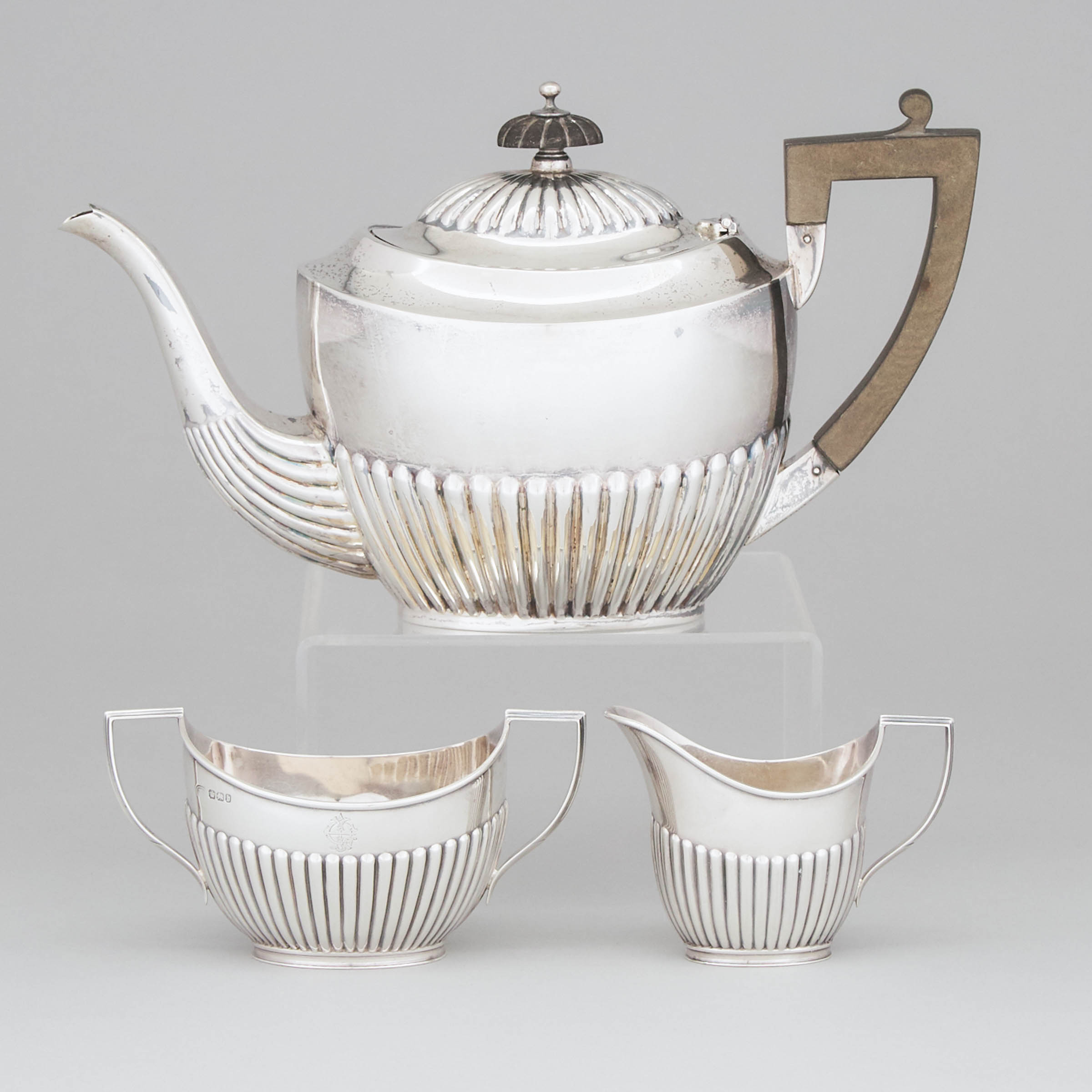 Canadian Silver Tea Service, Toronto Silver Plate Co., Toronto, Ont., c.1900