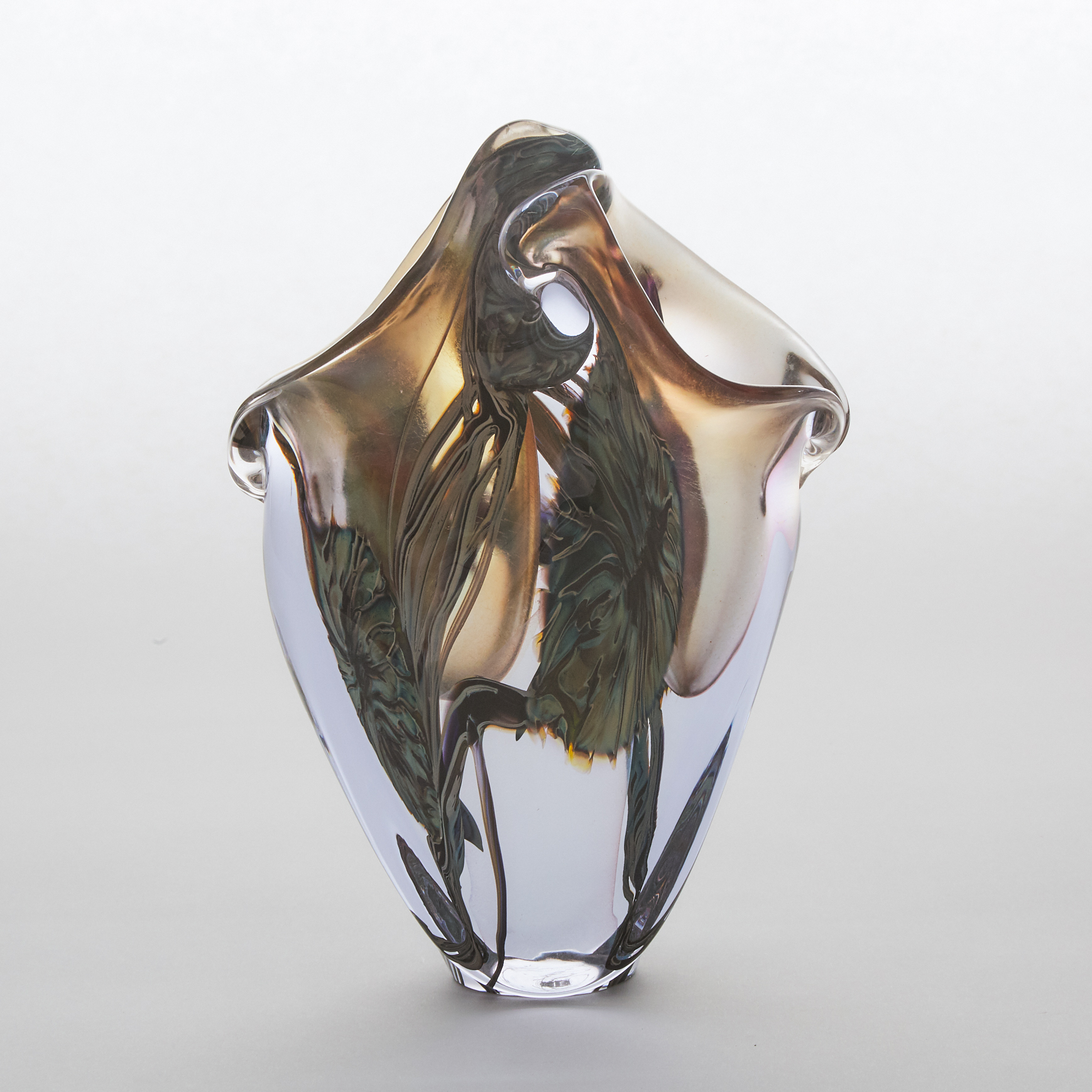 David Lotton (American, b.1960), Glass Sculpture, 1995