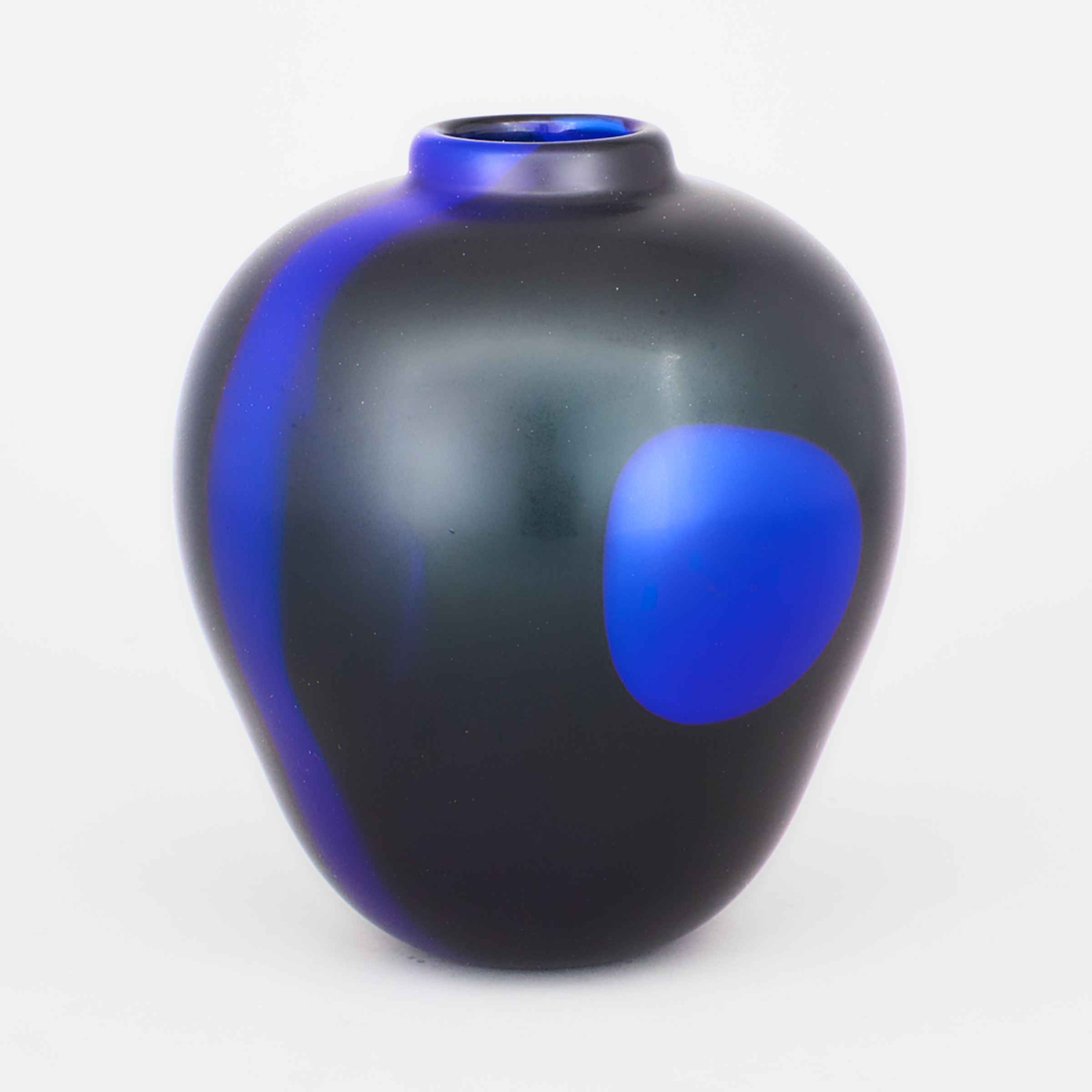 Robert Held (American-Canadian, b.1943), Blue Glass Vase, 1976