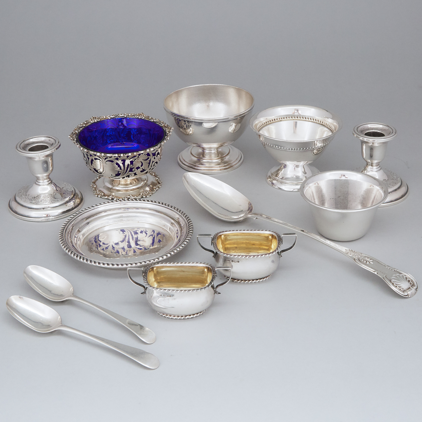 Group of English, Scottish and North American Silver, 18th-20th century