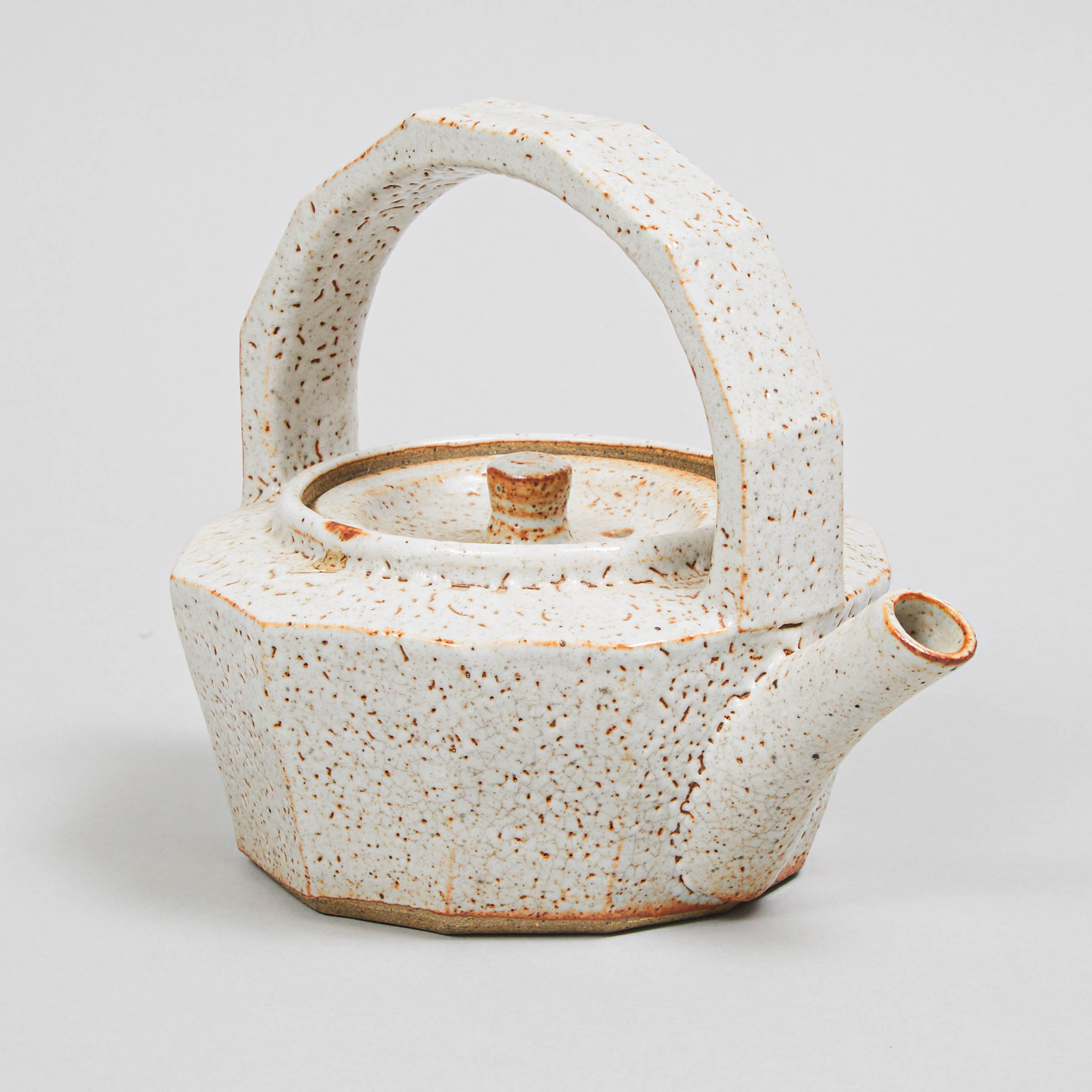 Lari Robson (Canadian, 1942-2012), Glazed Stoneware Teapot