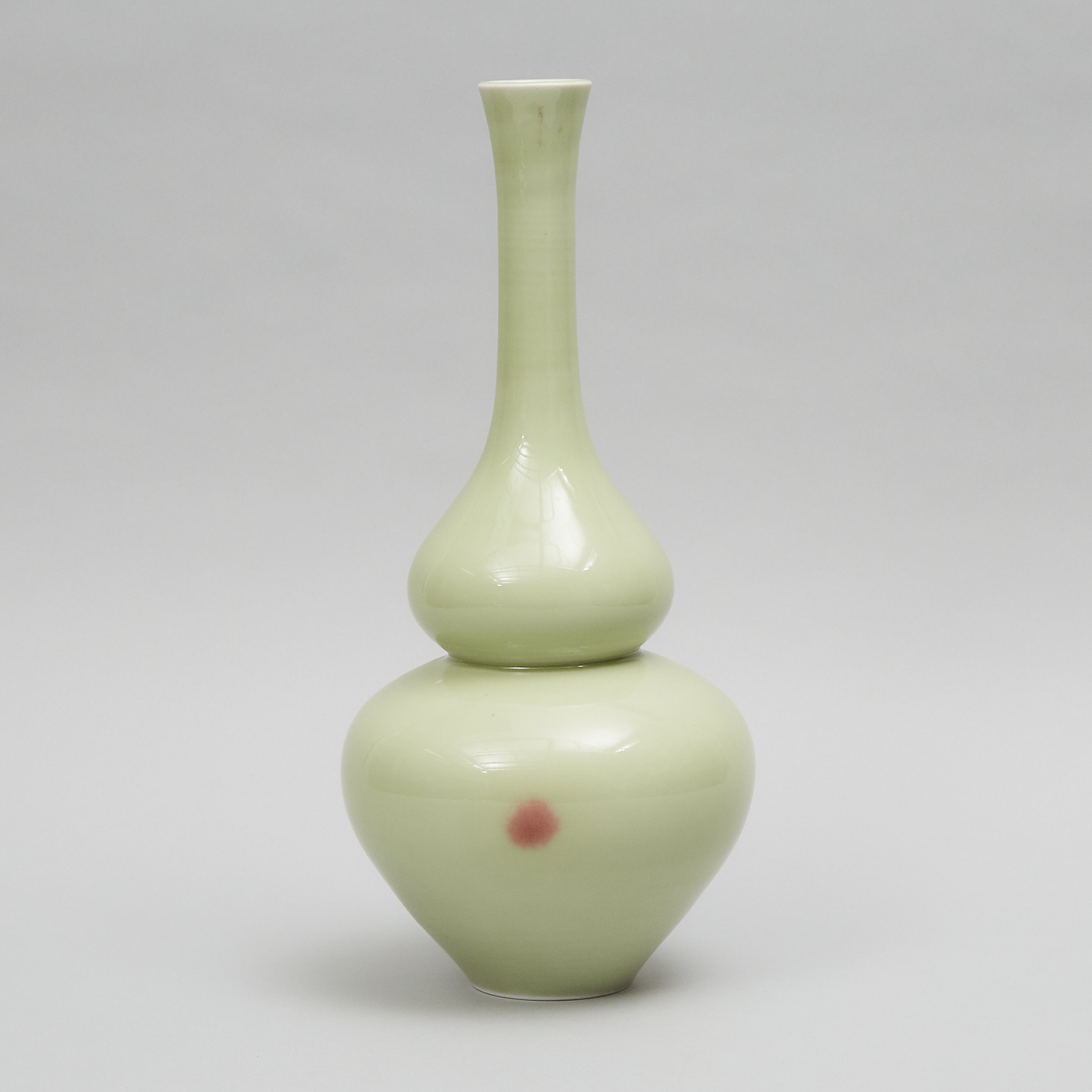 Harlan House (Canadian, b.1943), Celadon Glazed Double Gourd Vase, 2001