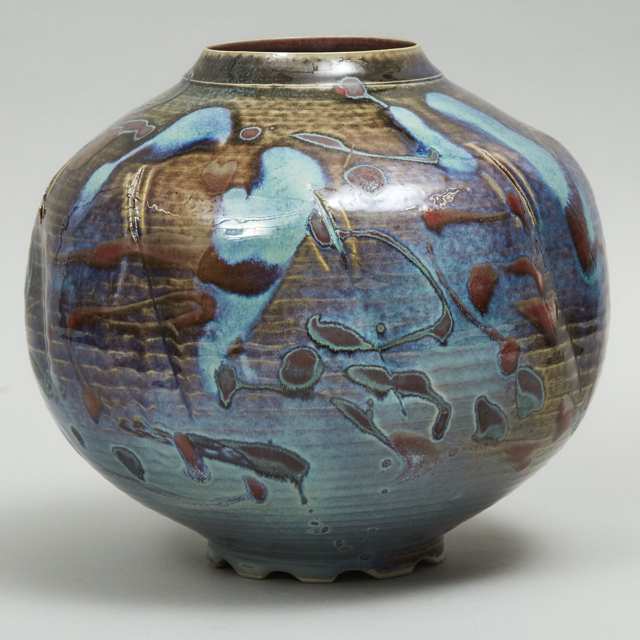 Kayo O'Young (Canadian, b.1950), Glazed Vase, 1987