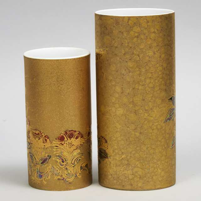 Two Rosenthal ‘Scheherazade’ Vases, Bjorn Wiinblad, 20th century