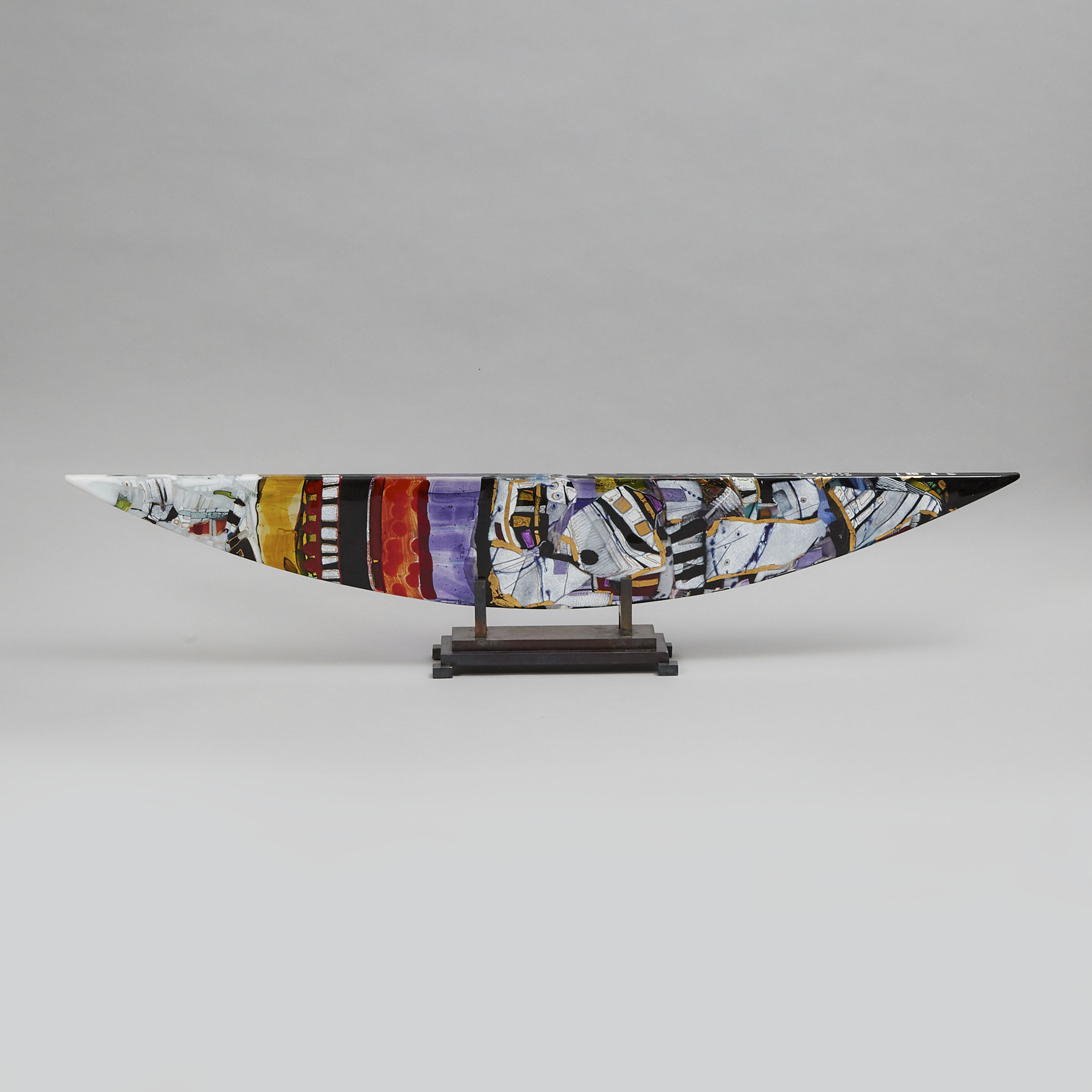 Robert Buick (Canadian, b.1964), Coloured Glass and Metal Sculpture, 2019