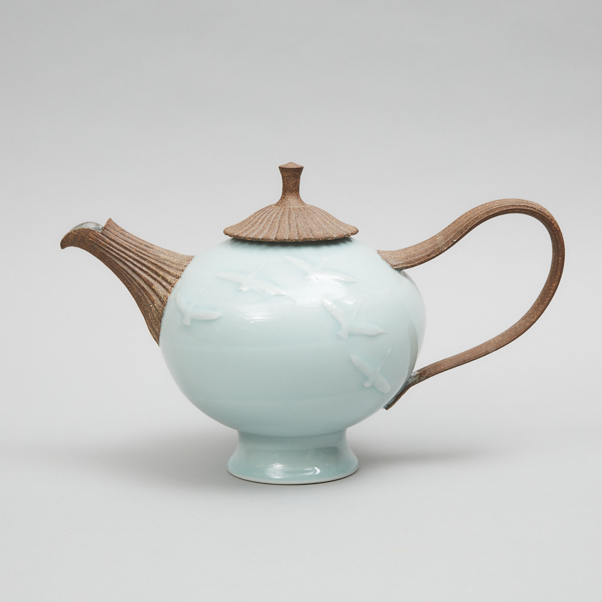 Bill Reddick (Canadian, b.1958), Celadon Glazed Teapot, 2001