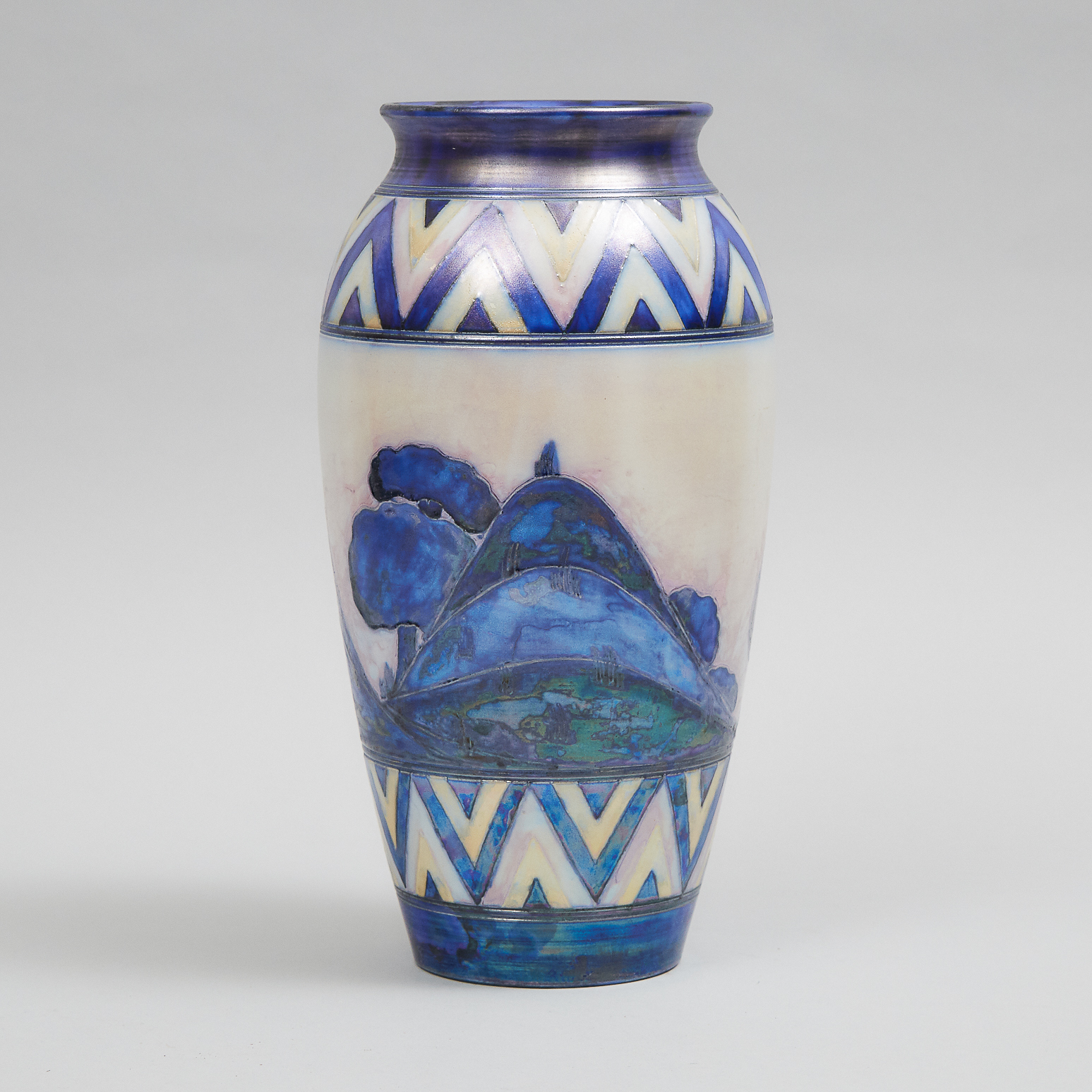 Moorcroft Lustred Dawn Vase, c.1926-30
