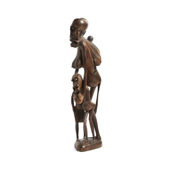 Makonde Figural Group, Tanzania, East Africa