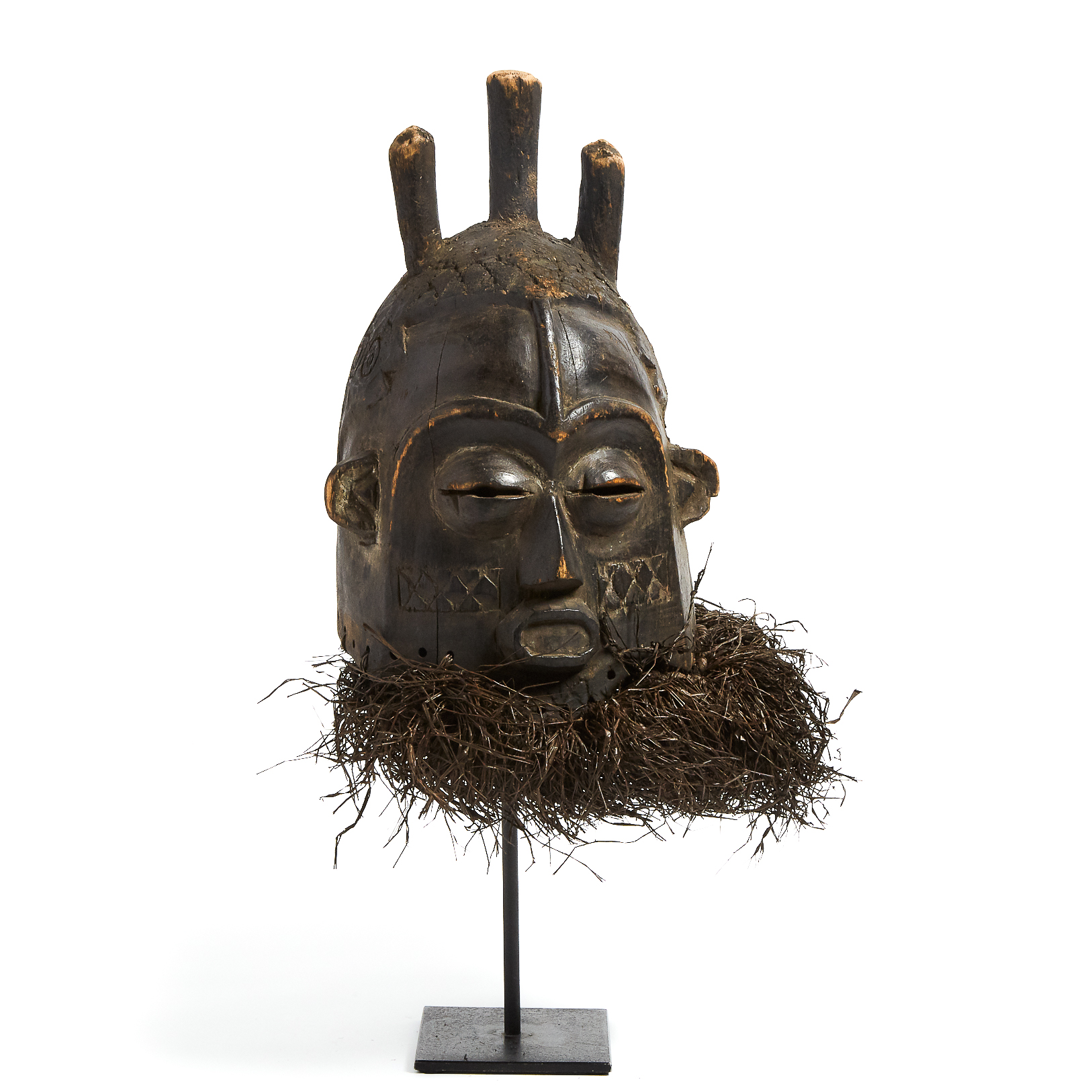 Kuba Helmet Mask, Democratic Republic of Congo, Central Africa