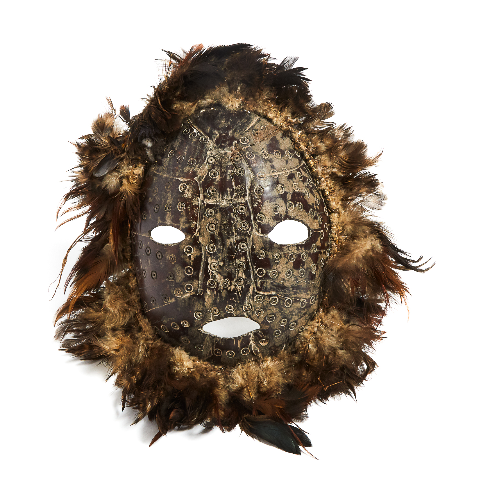 Lega Turtle Shell Mask, Democratic Republic of Congo, Central Africa