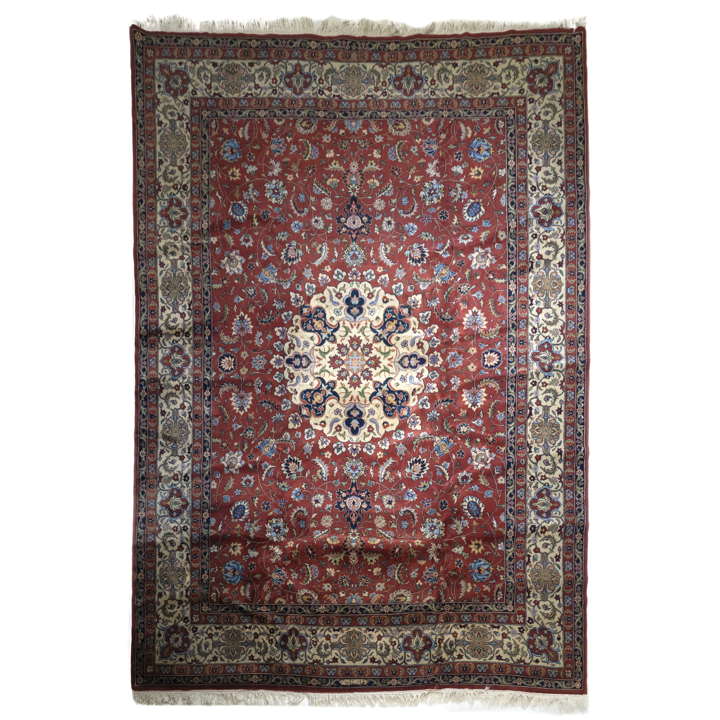 Indian Sarouk Carpet, c.1960