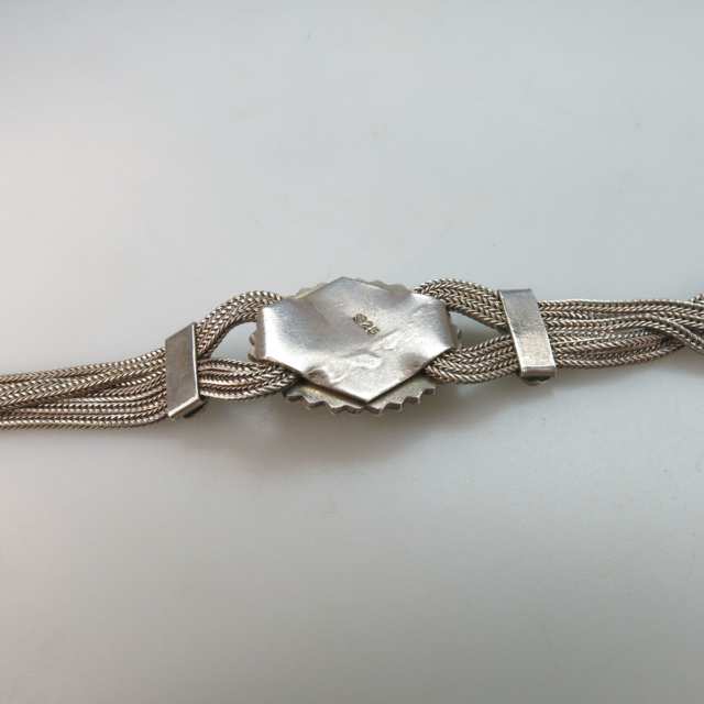 3 Strand Silver Necklace