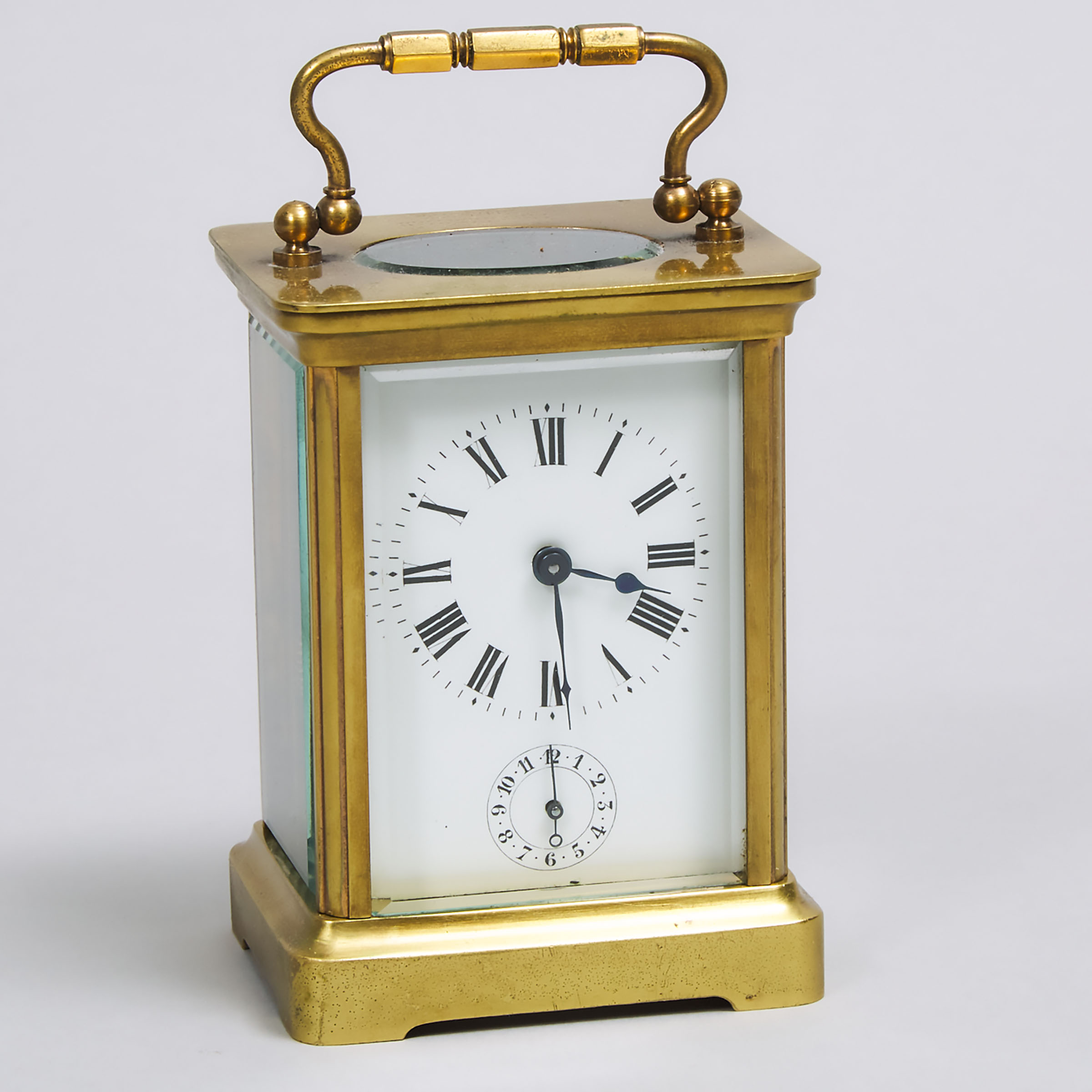 French Carriage Clock with Alarm, Duverdrey and Bloquel, Paris, c.1900