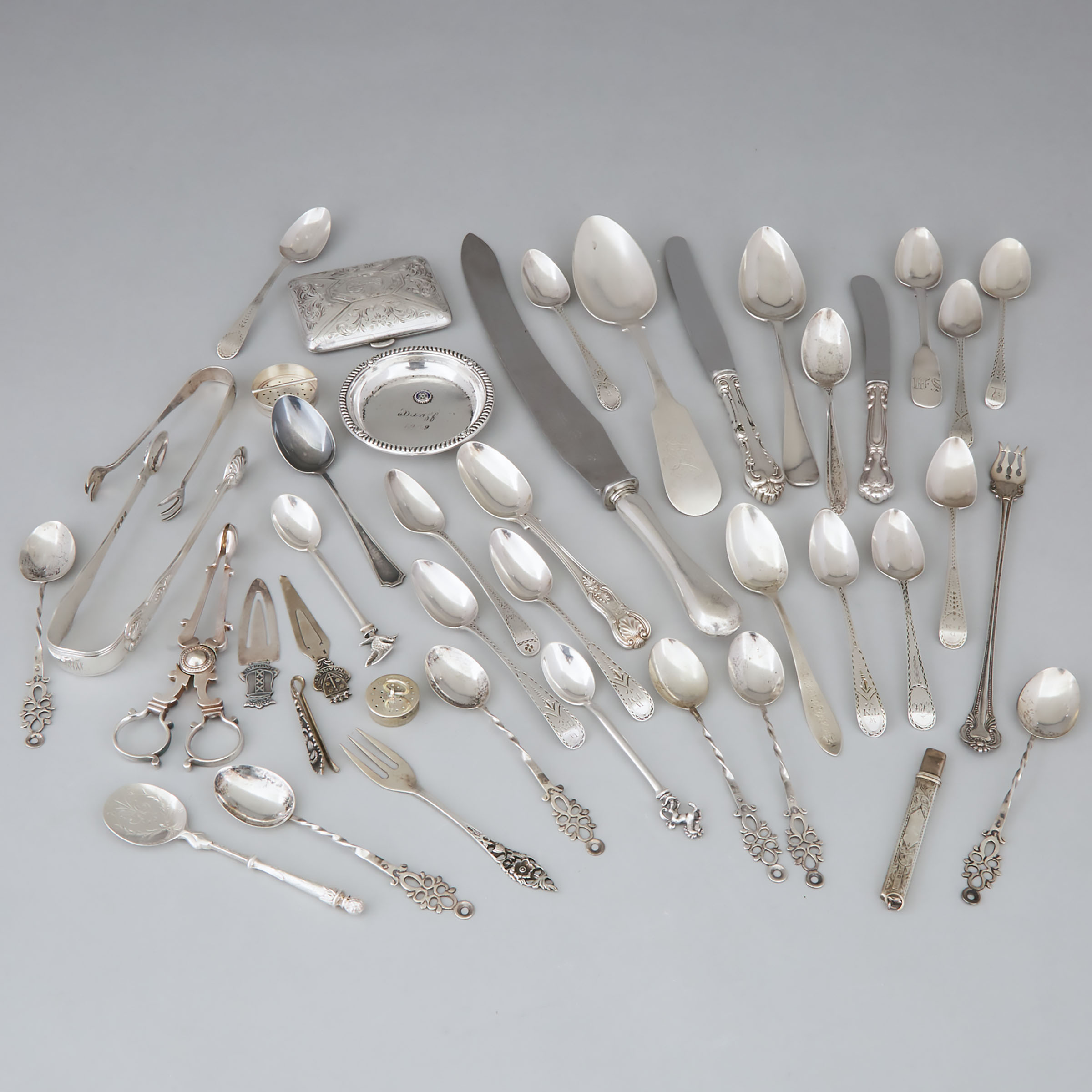 Group of English, Continental and North American Silver, late 18th-20th century
