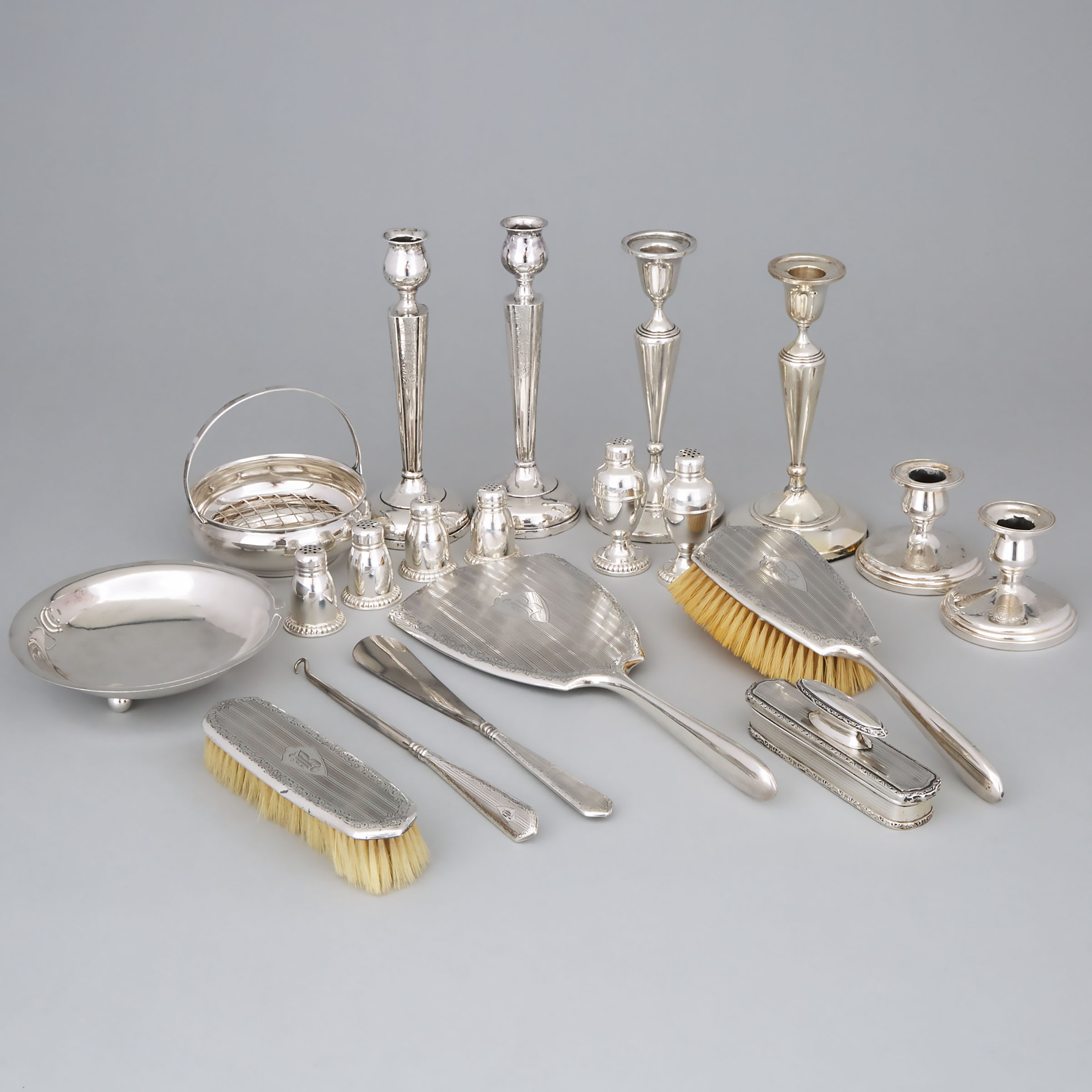 Group of English, Canadian, and American Silver, 20th century