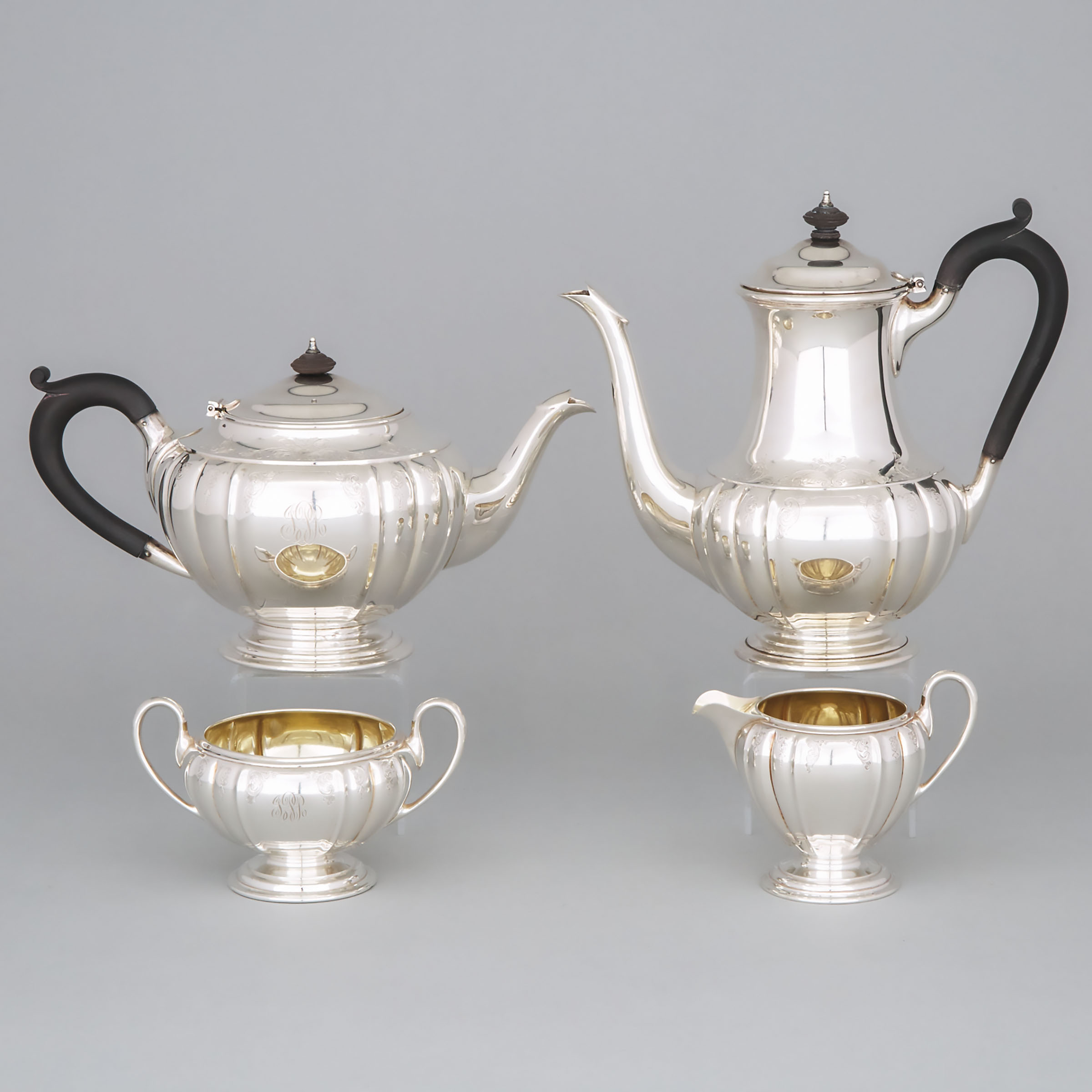 Canadian Silver Tea and Coffee Service, Henry Birks & Sons, Montreal, Que., 1936-38