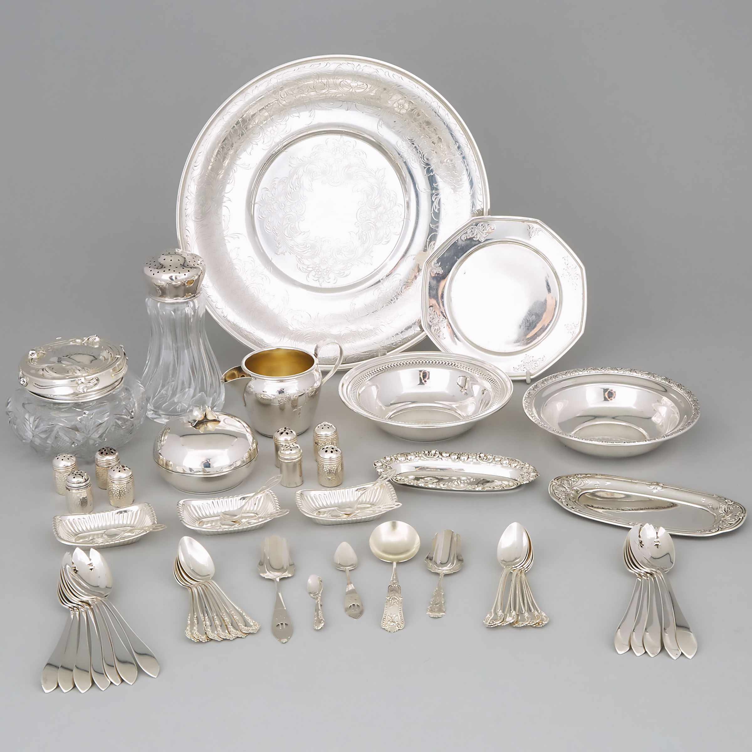 Group of Mainly American Silver, 20th century