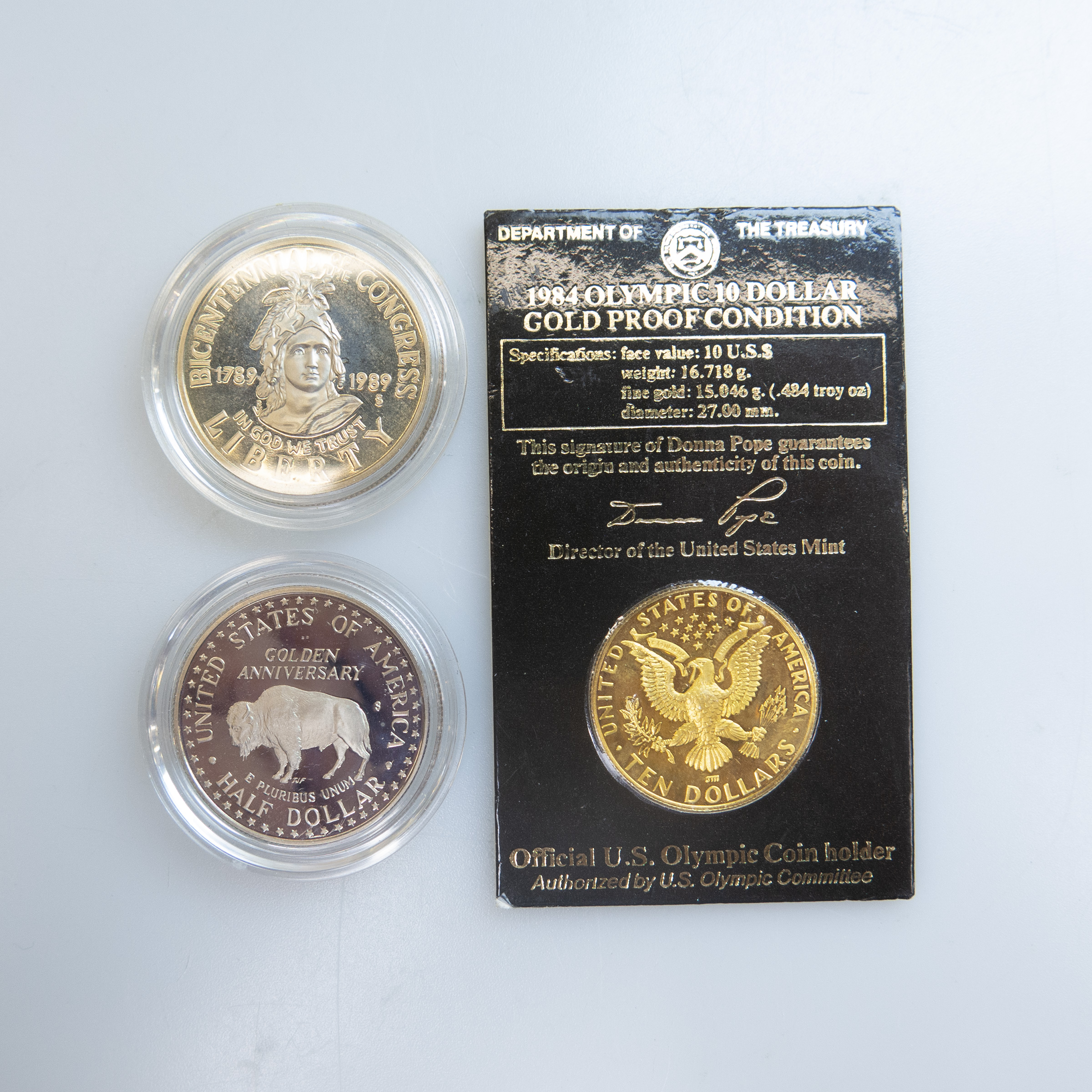 American 1984 Olympic $10 Gold Coin