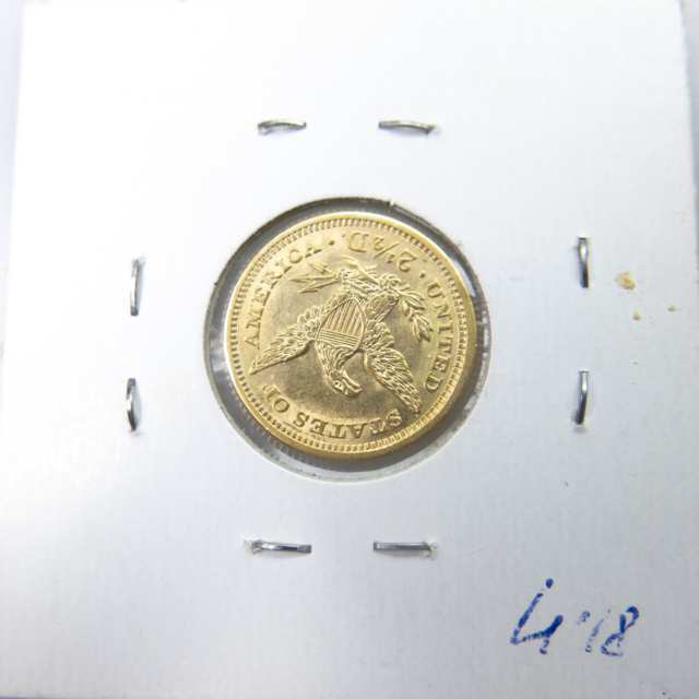 American 1907 Quarter Eagle Gold Coin (EF)