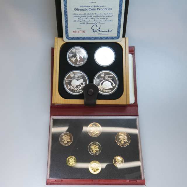 6 Various Coin And Olympic Coin Sets