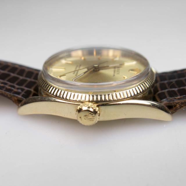 Rolex Oyster Perpetual 'Bombé' Wristwatch