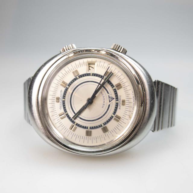 Jaeger-LeCoultre Memovox 'GT' Wristwatch With Date And Alarm