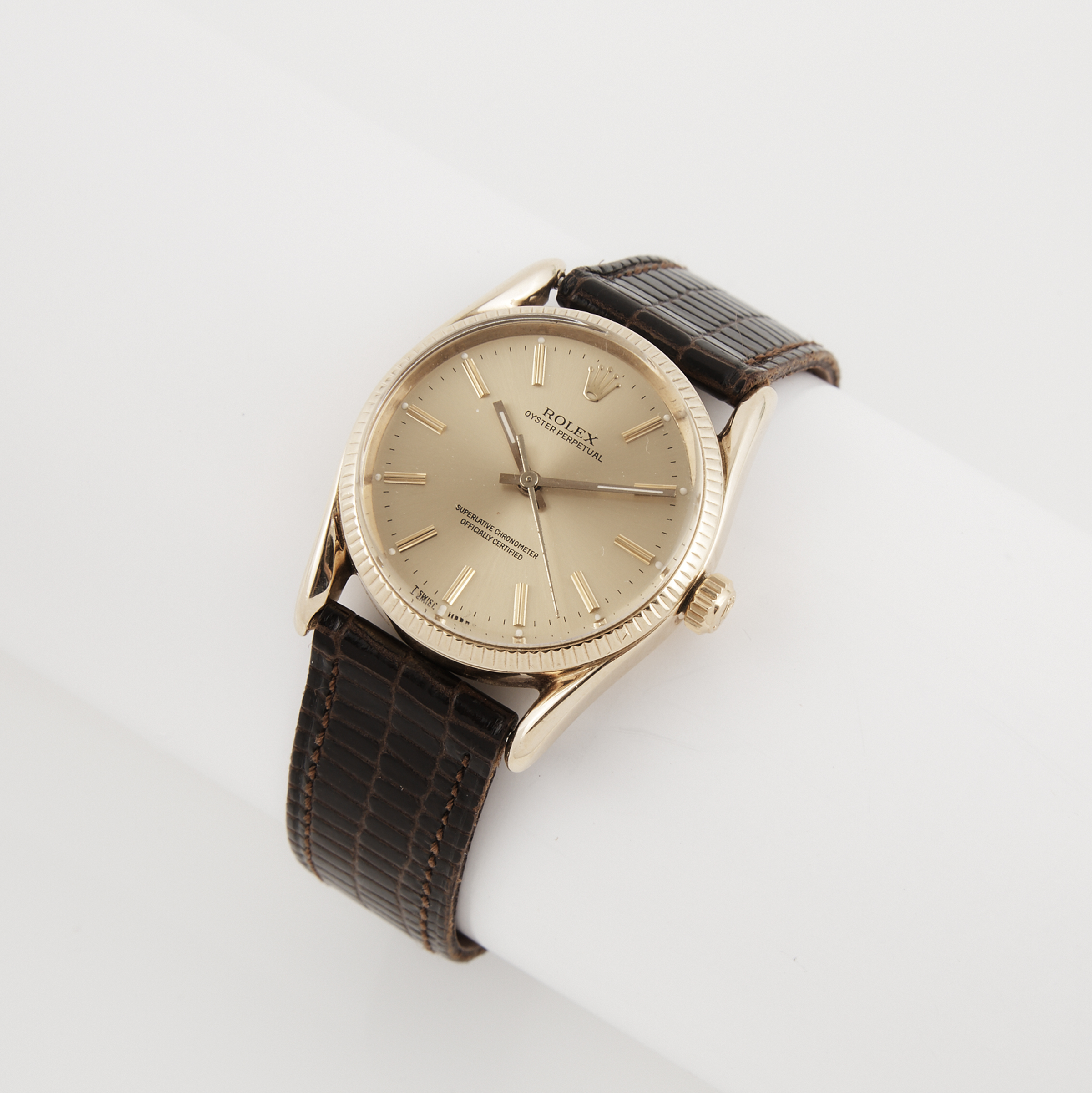 Rolex Oyster Perpetual 'Bombé' Wristwatch