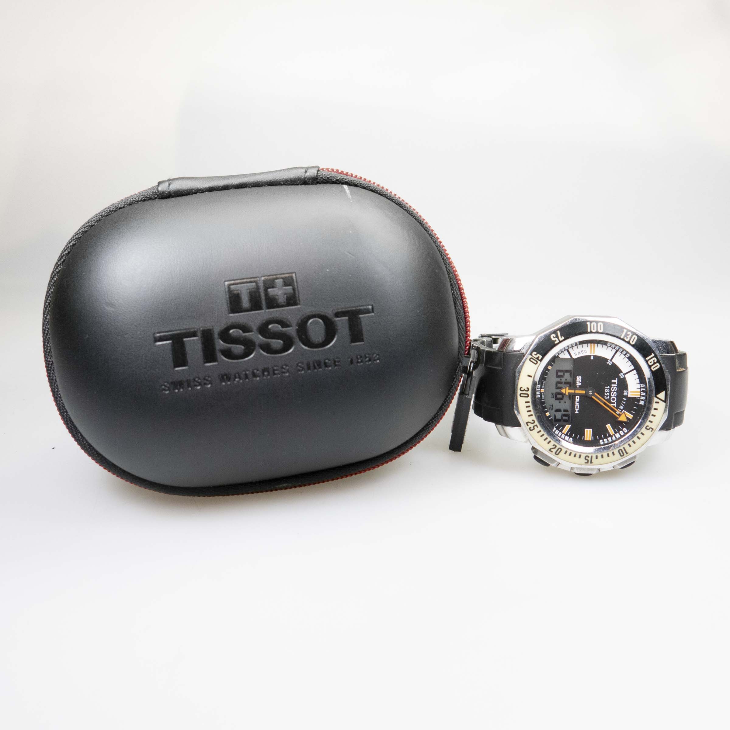 Tissot "Sea Touch" Diver's Multi-Function Wristwatch