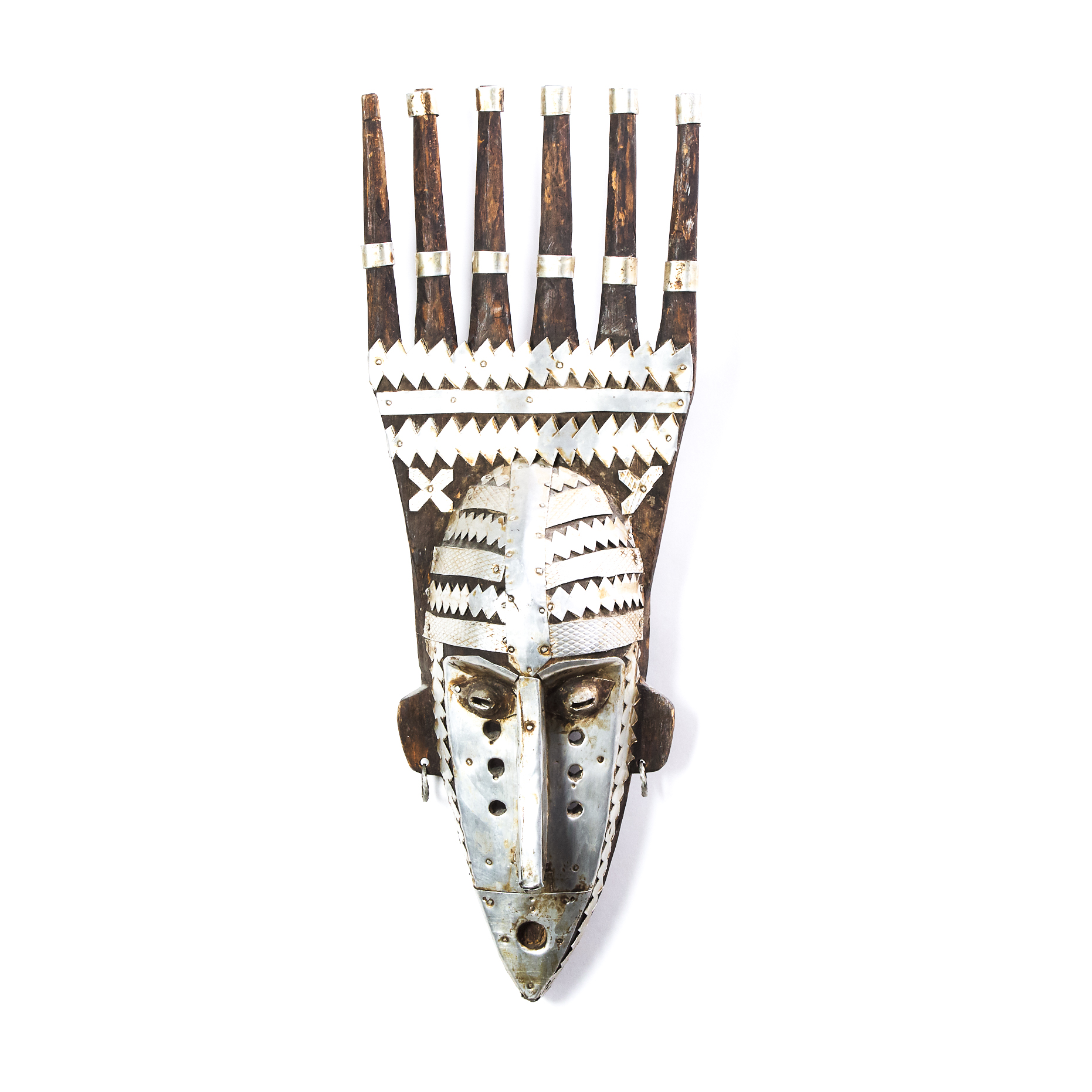 Bamana Ntomo Antelope Figure Mask, Mali, West Africa