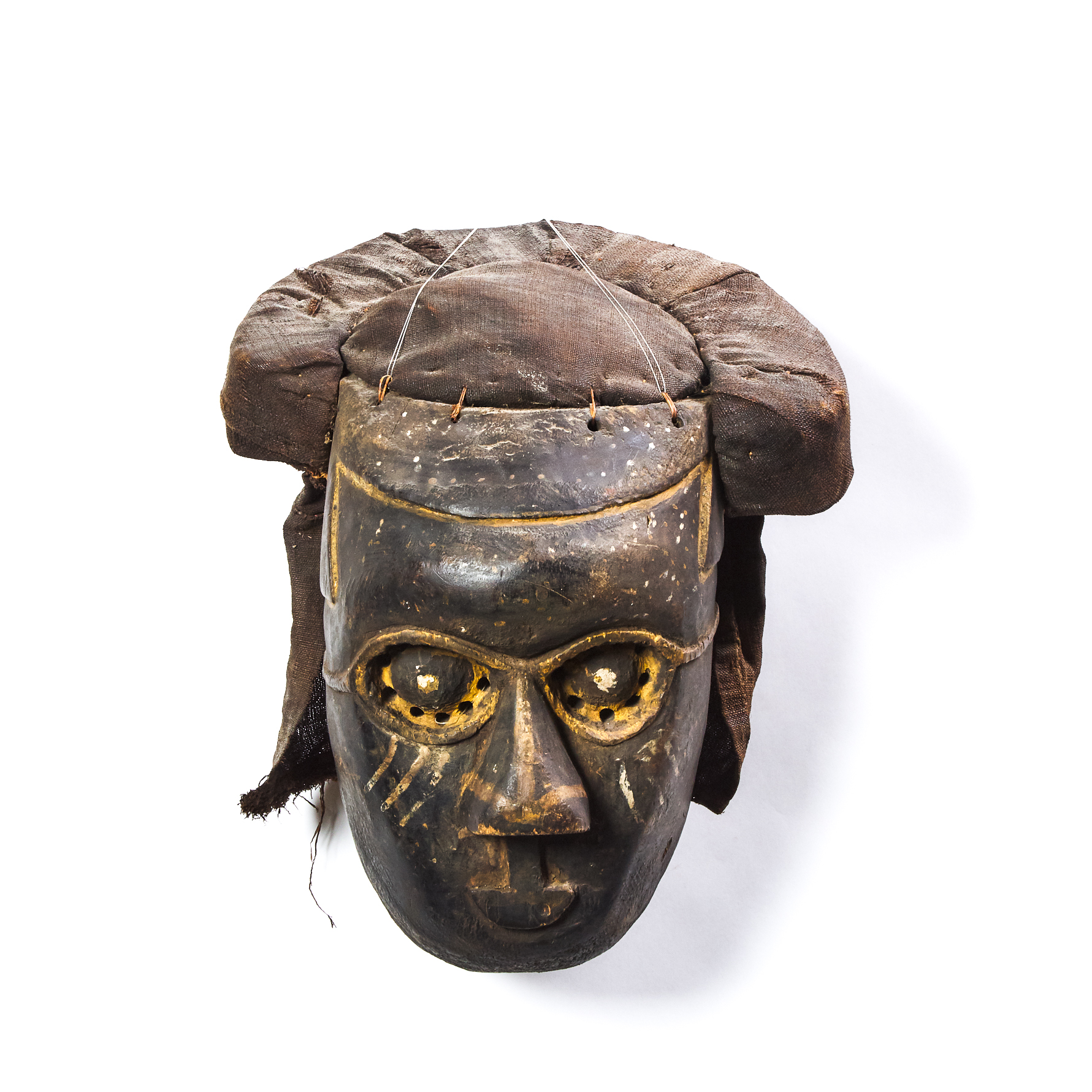 Kuba Pwoon Itok Mask, Democratic Republic of Congo, Central Africa, mid 20th century