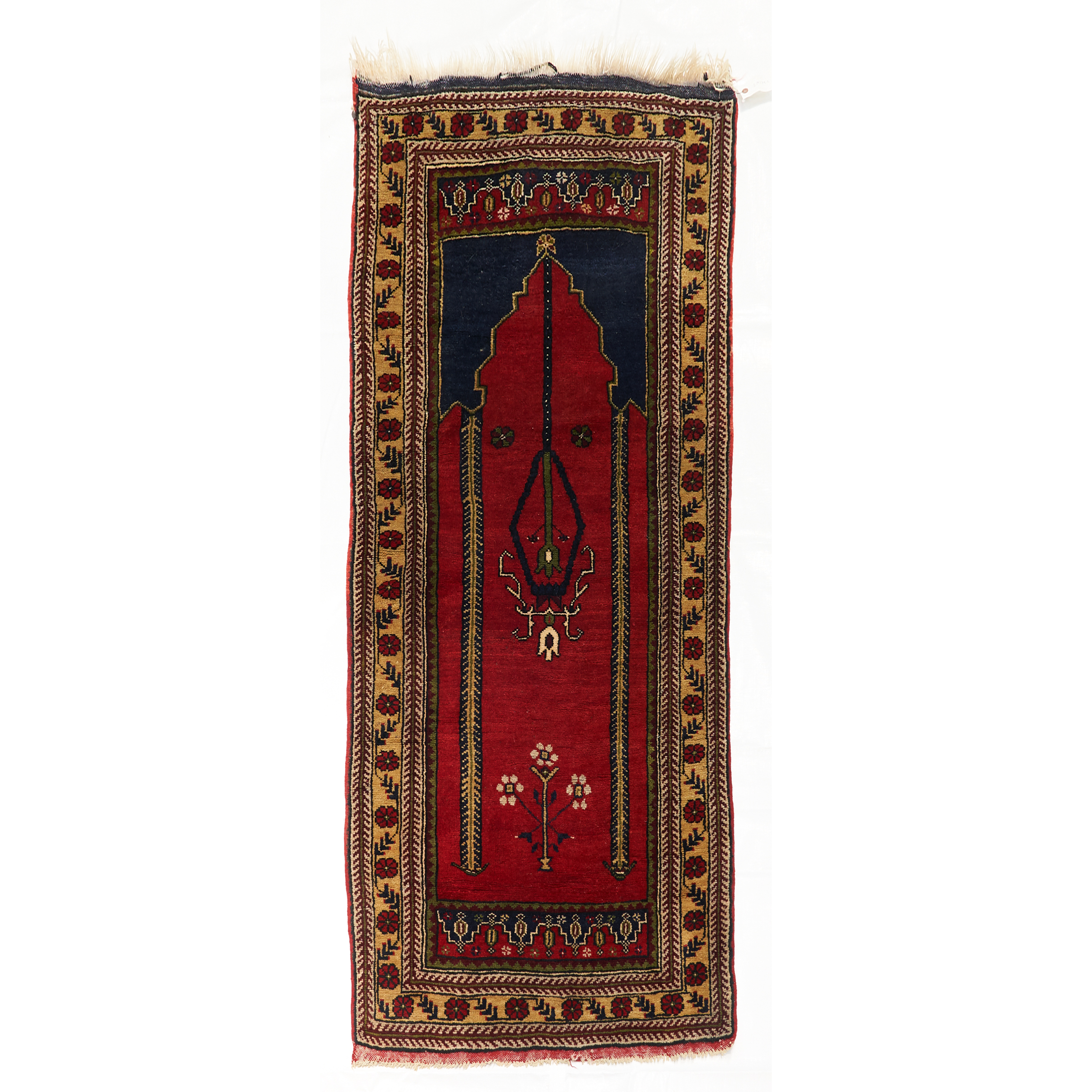 Turkish Prayer Rug, mid 20th century