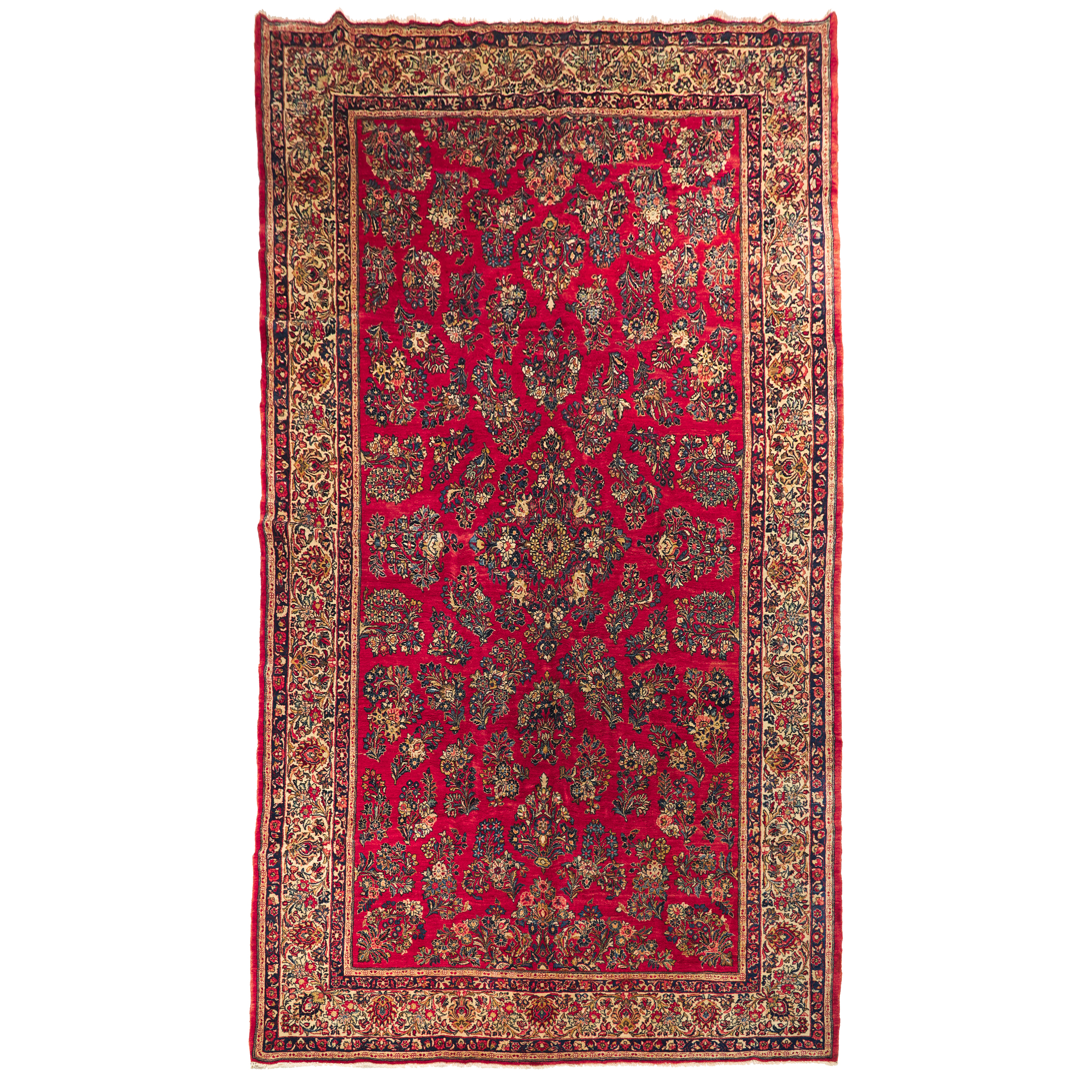 Sarouk Gallery Carpet, Persian, c.1925