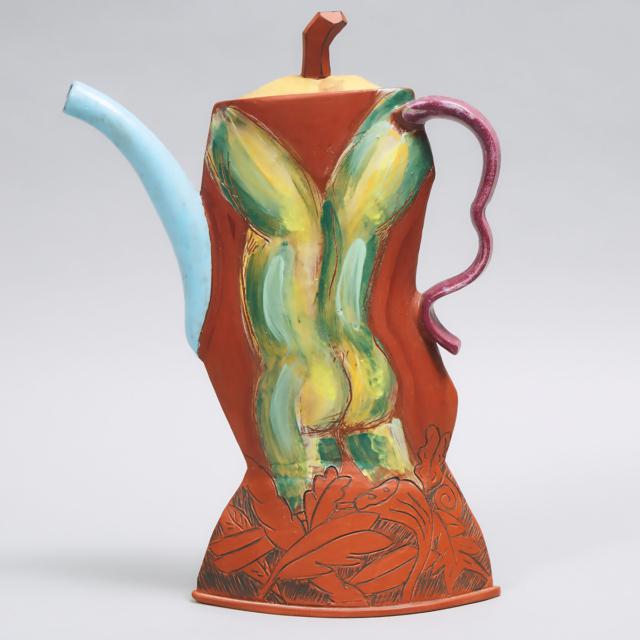 Ann Cummings (American/Canadian, b.1947), Teapot, 1993