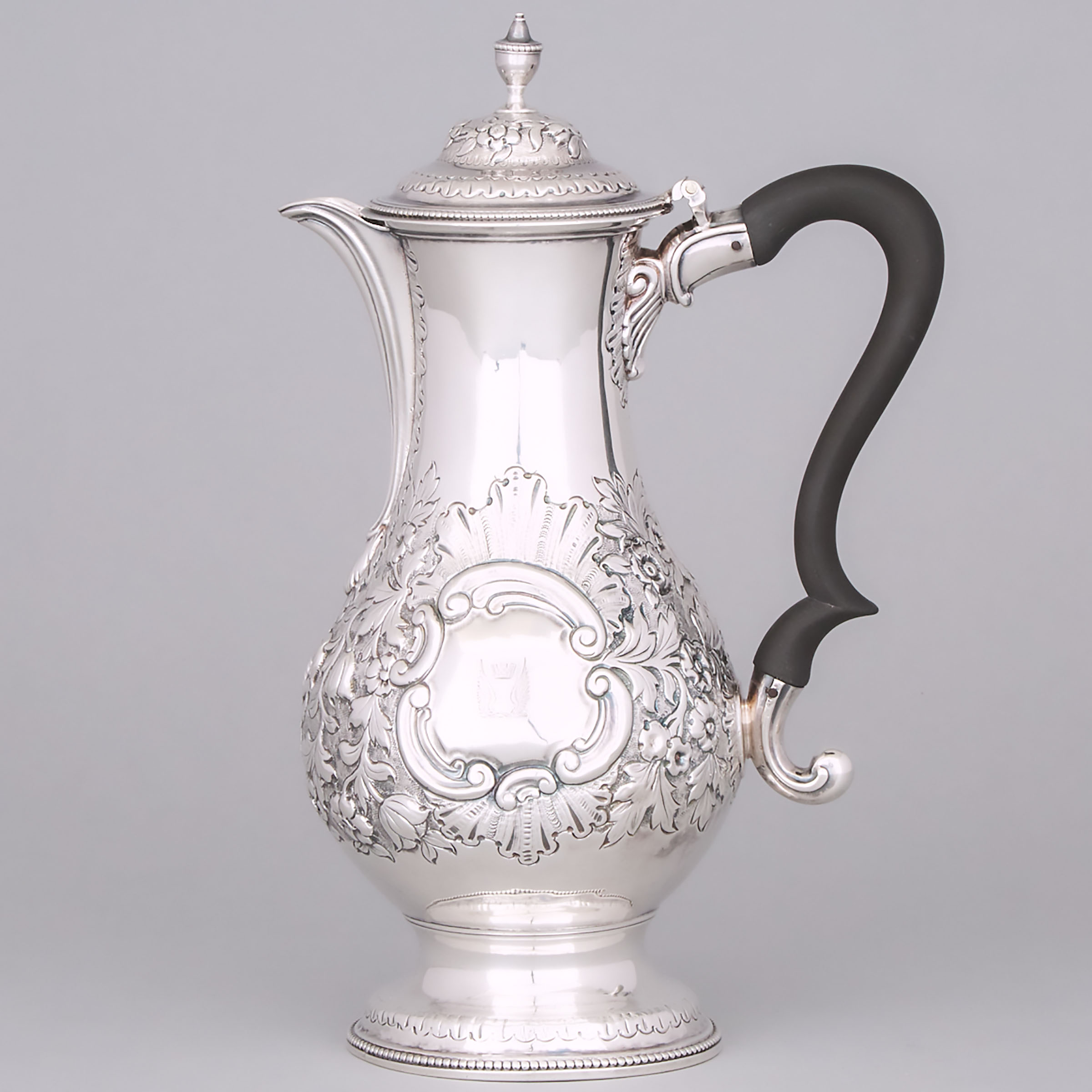 George III Silver Hot Water Pot, Charles Wright, London, 1779