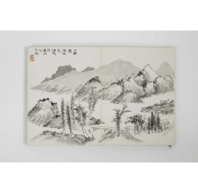 A Landscape Painting Album, Late Qing Dynasty/Early Republican Period